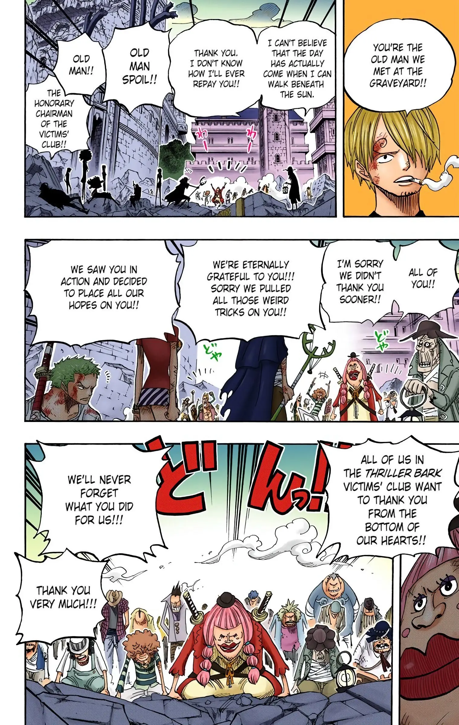 One Piece Colored, chapter 483, page 12
