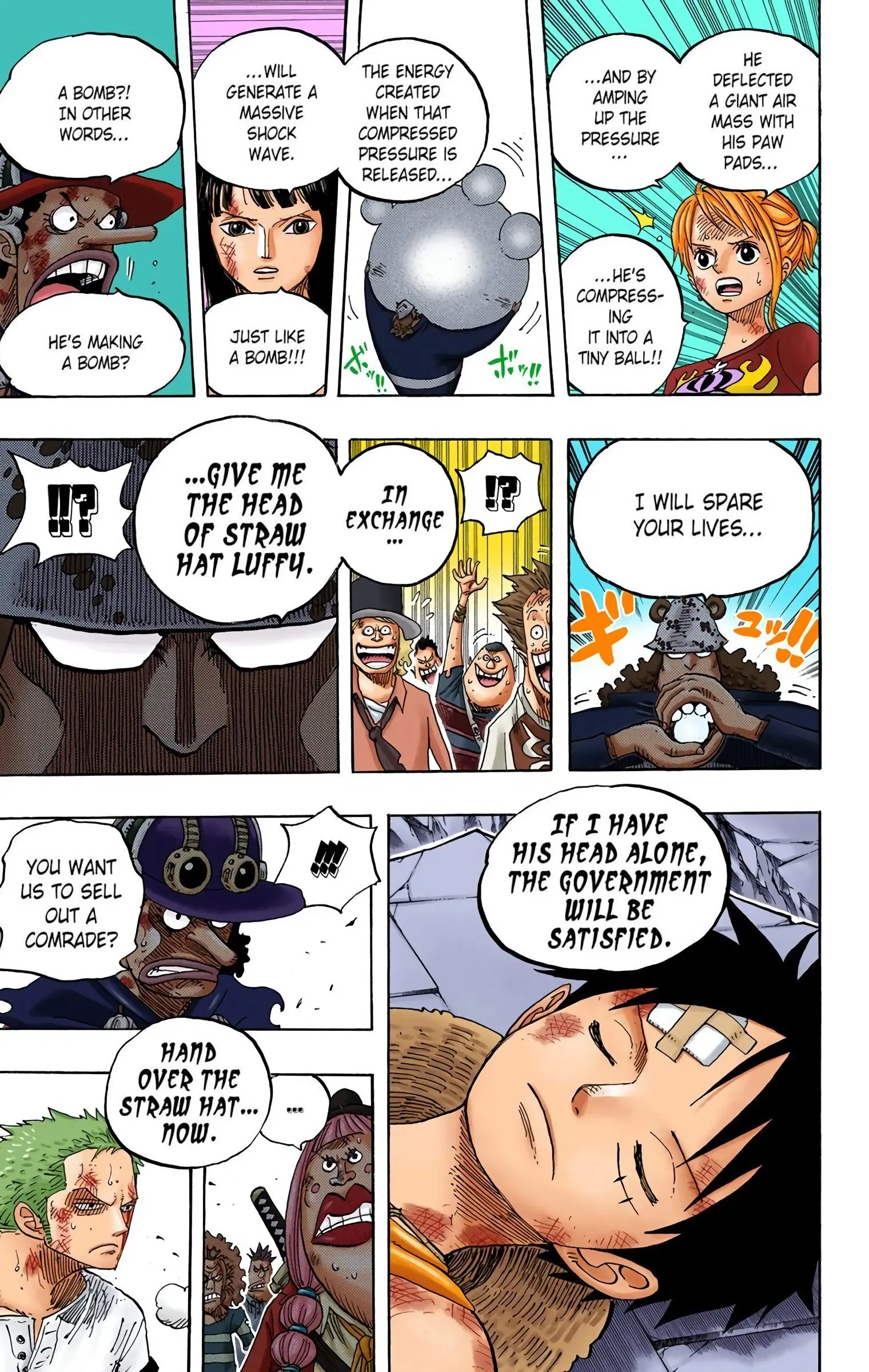 One Piece Colored, chapter 484, page 17
