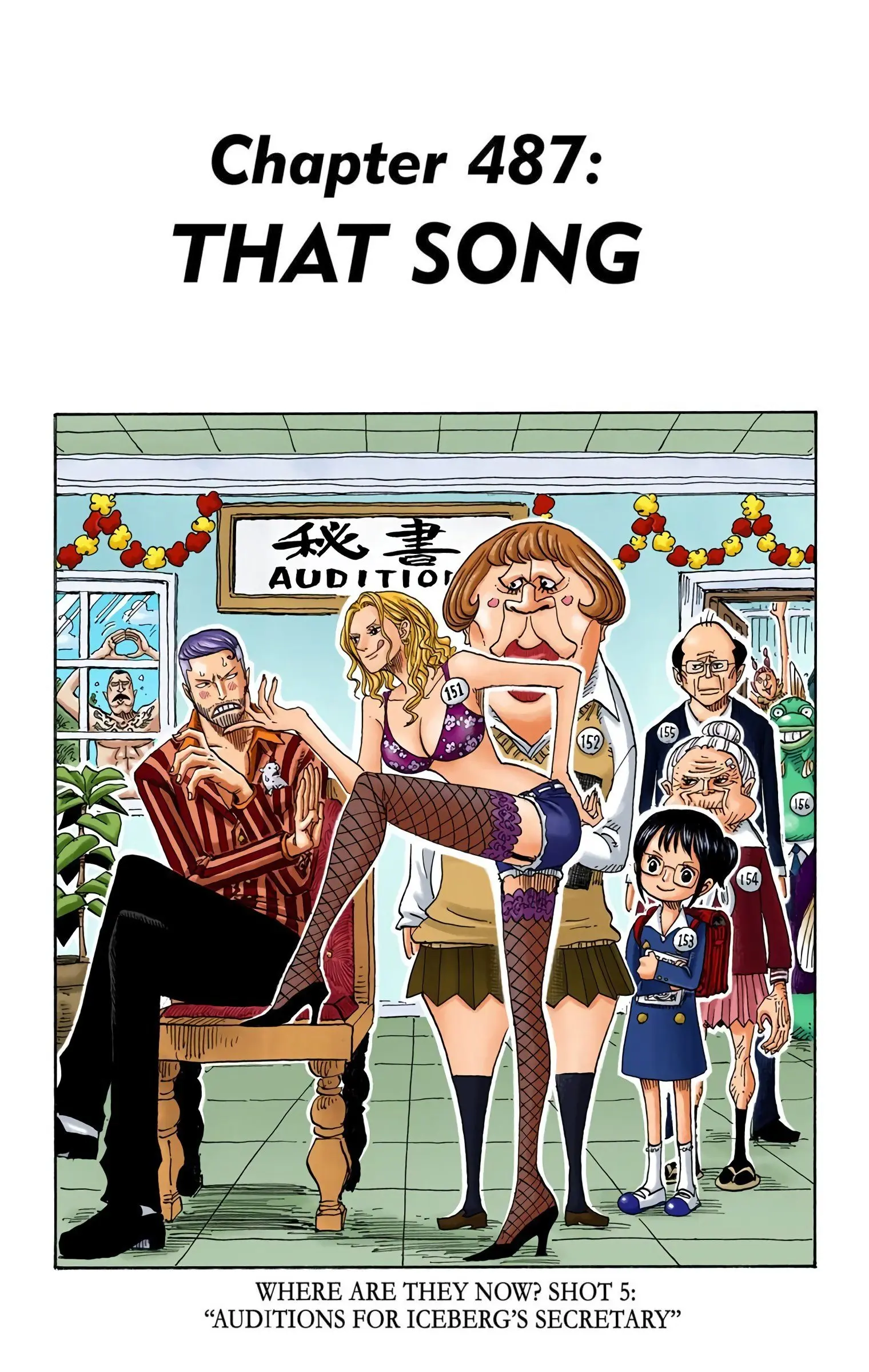 One Piece Colored, chapter 487, page 1