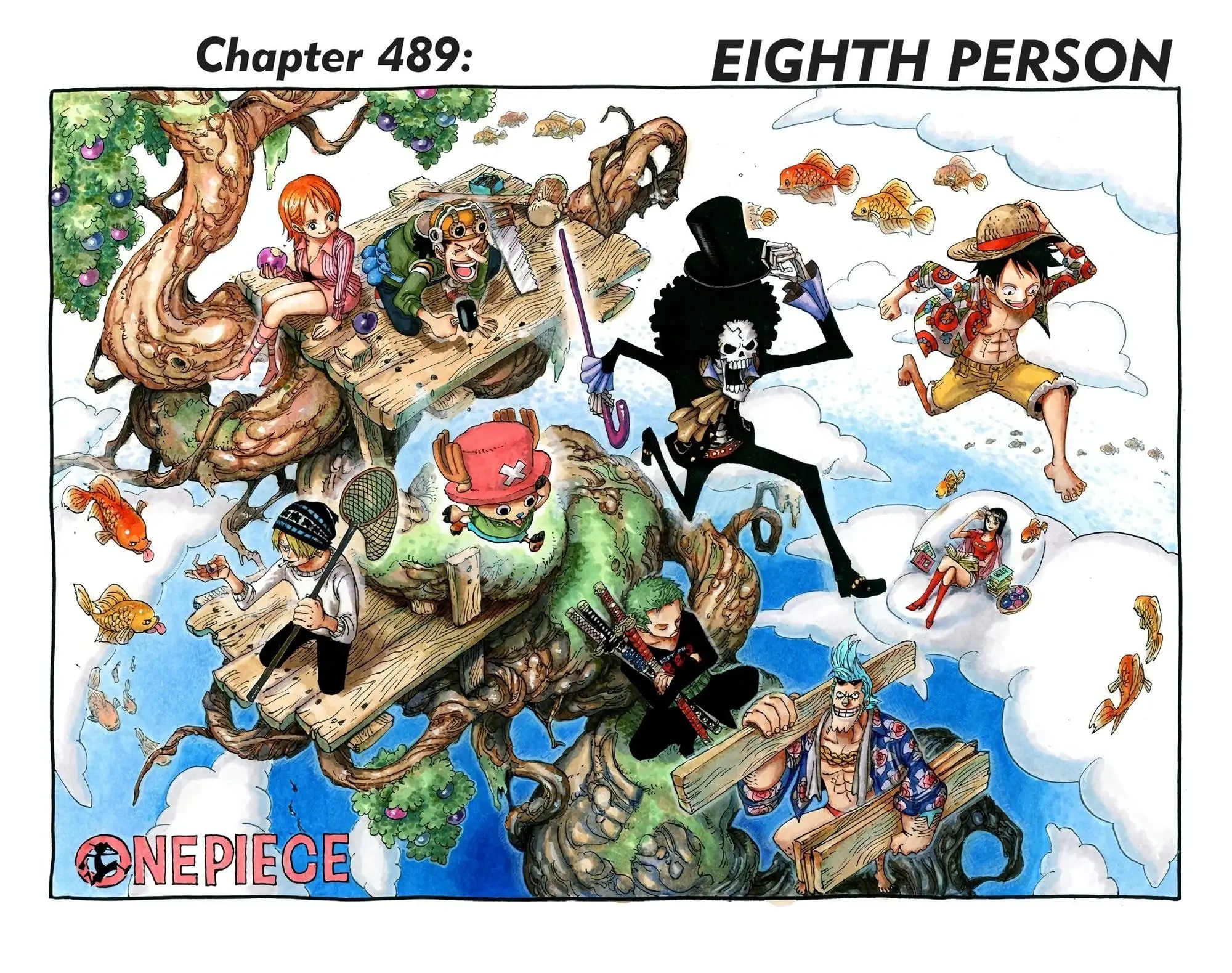 One Piece Colored, chapter 489, page 1