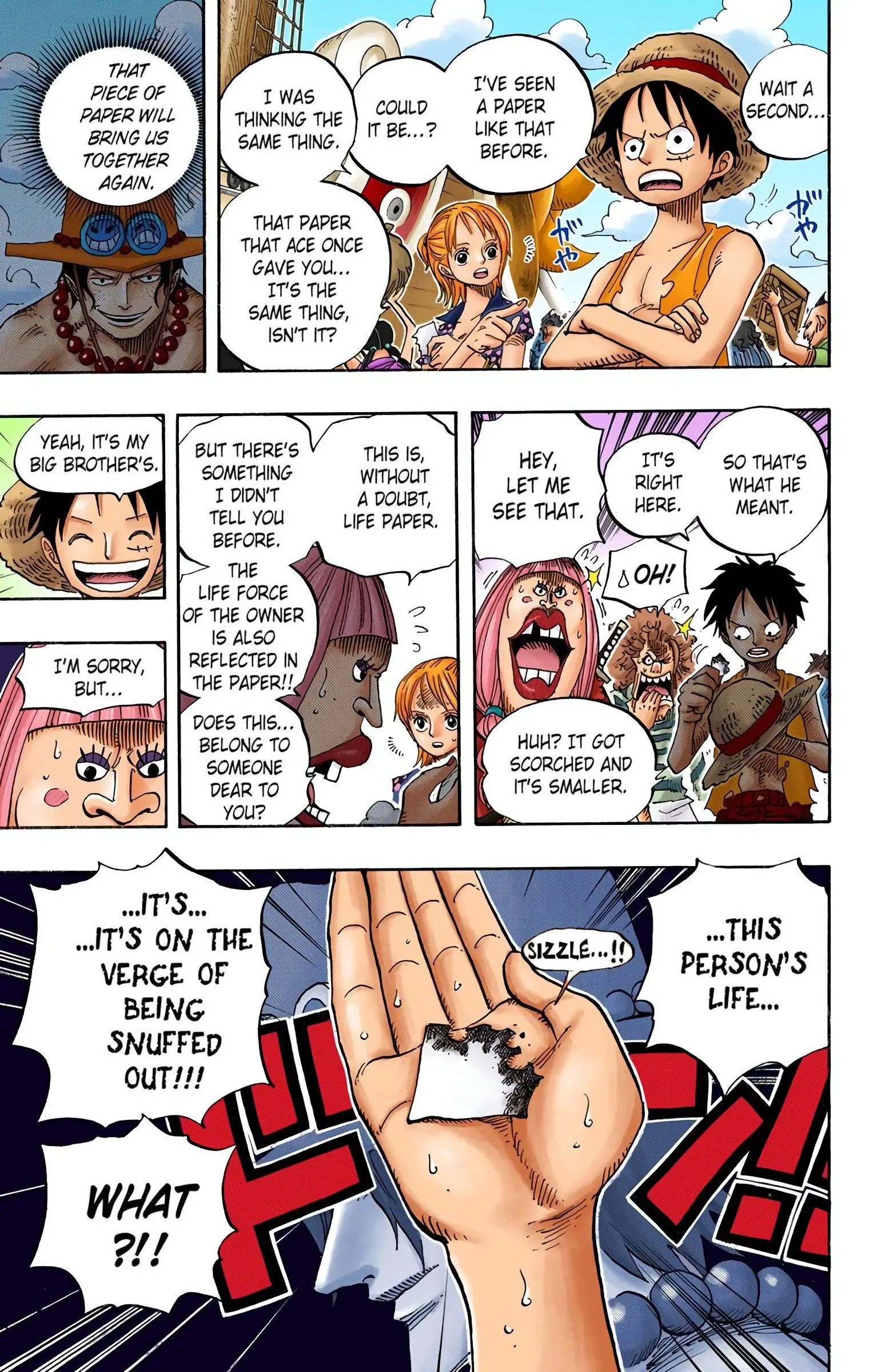 One Piece Colored, chapter 489, page 17