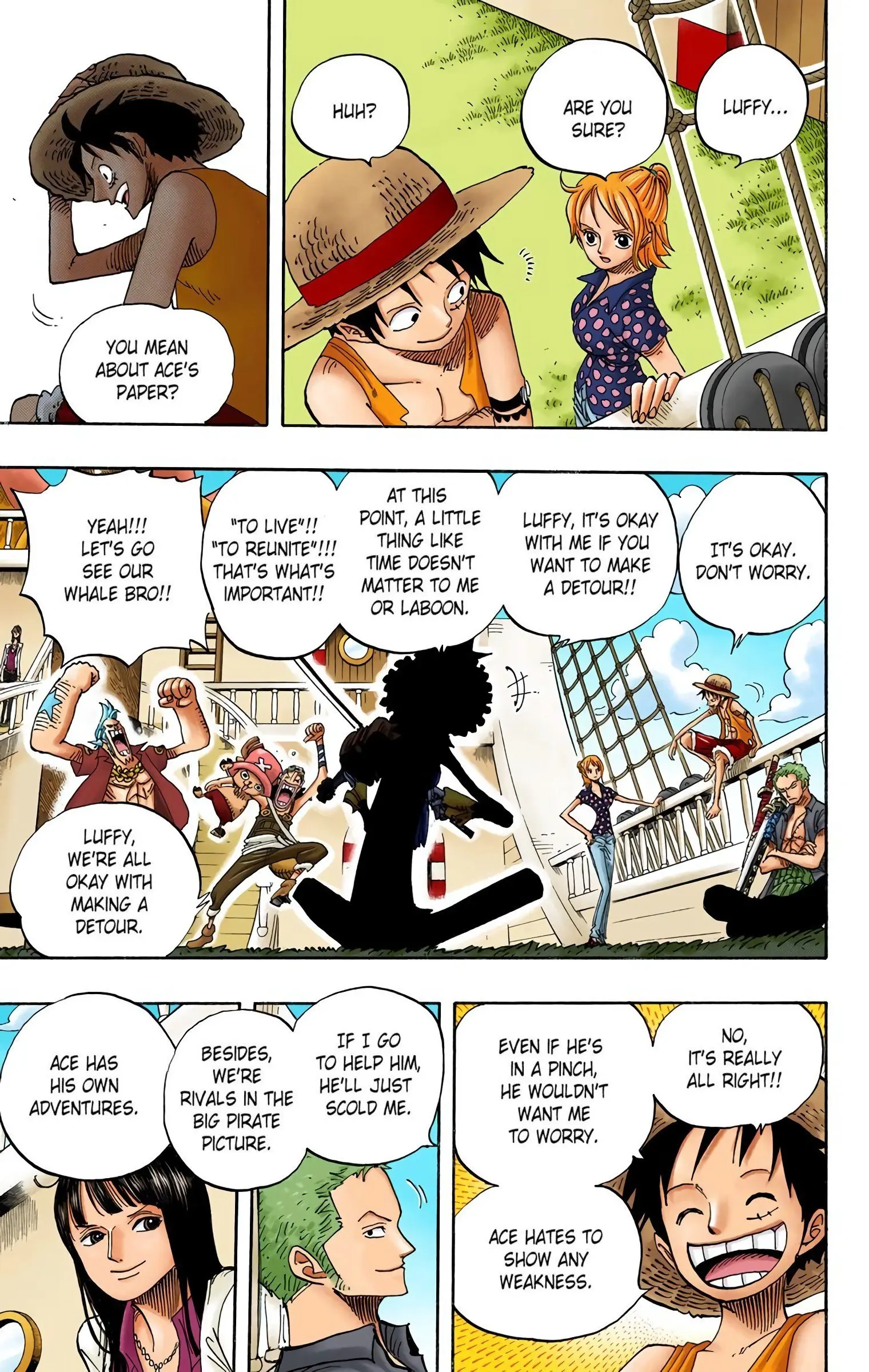 One Piece Colored, chapter 490, page 5