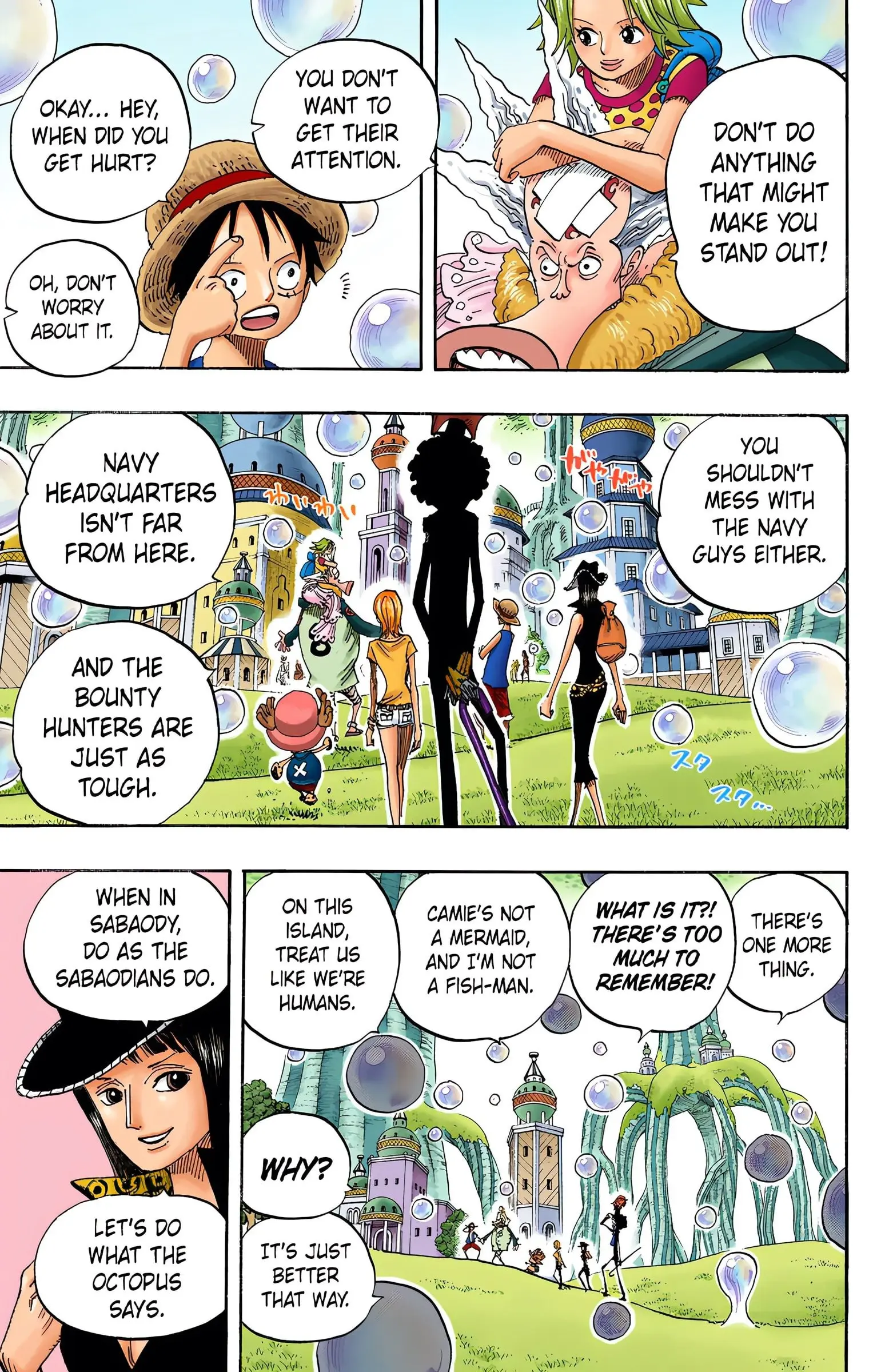 One Piece Colored, chapter 497, page 5