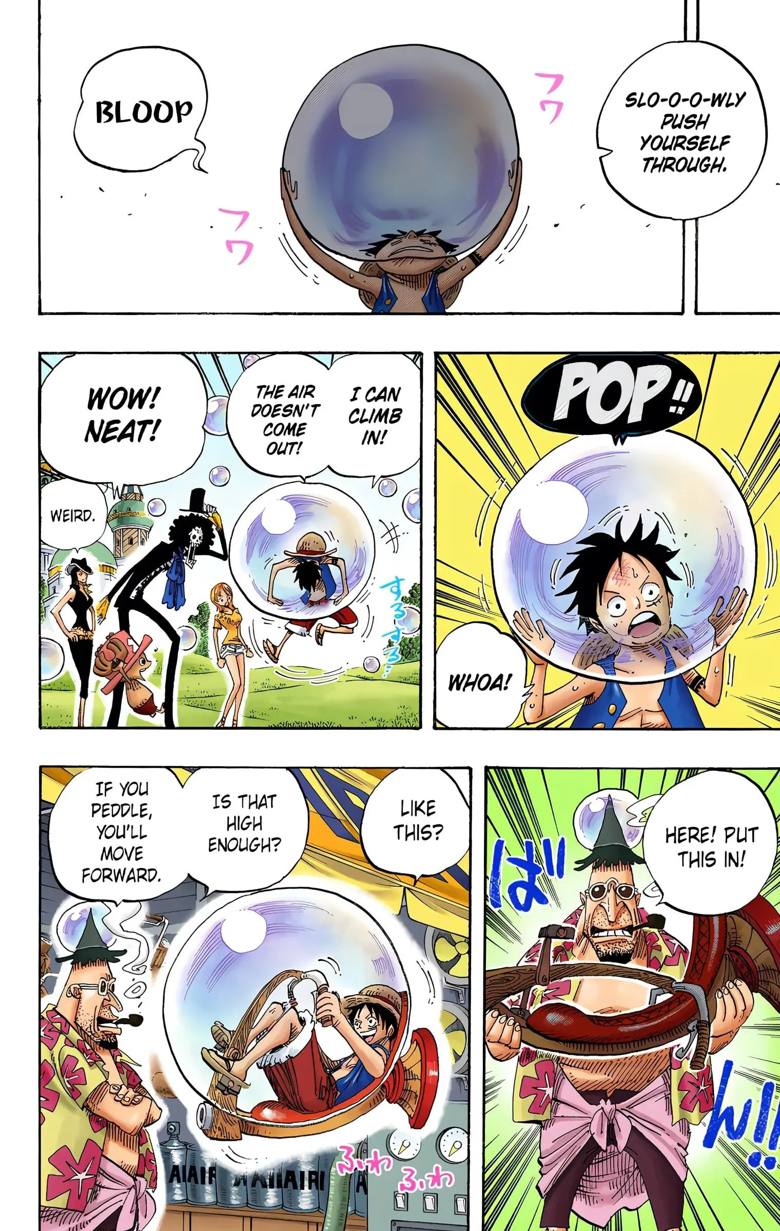 One Piece Colored, chapter 497, page 6