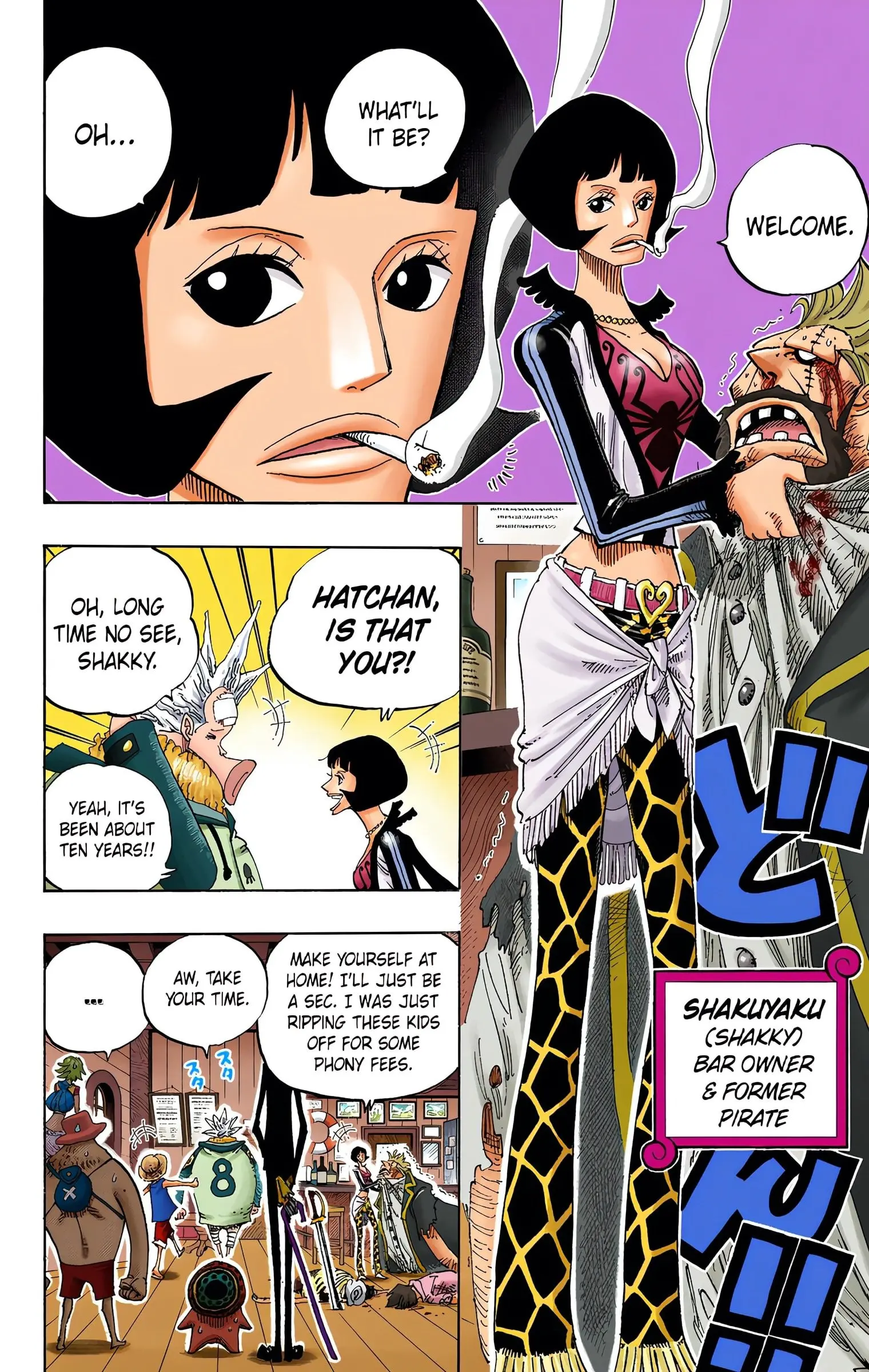 One Piece Colored, chapter 498, page 6