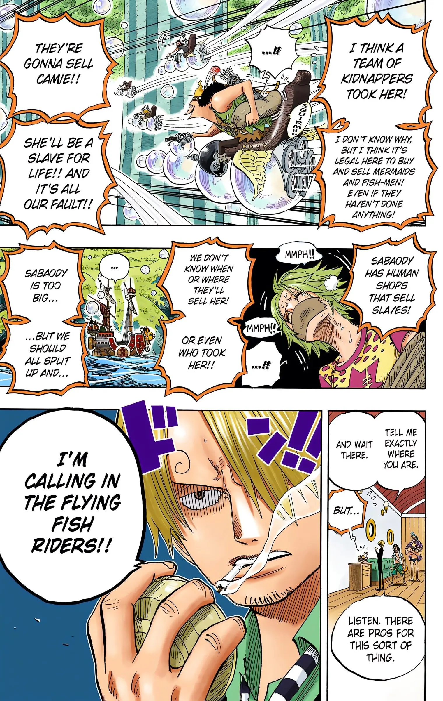 One Piece Colored, chapter 499, page 18
