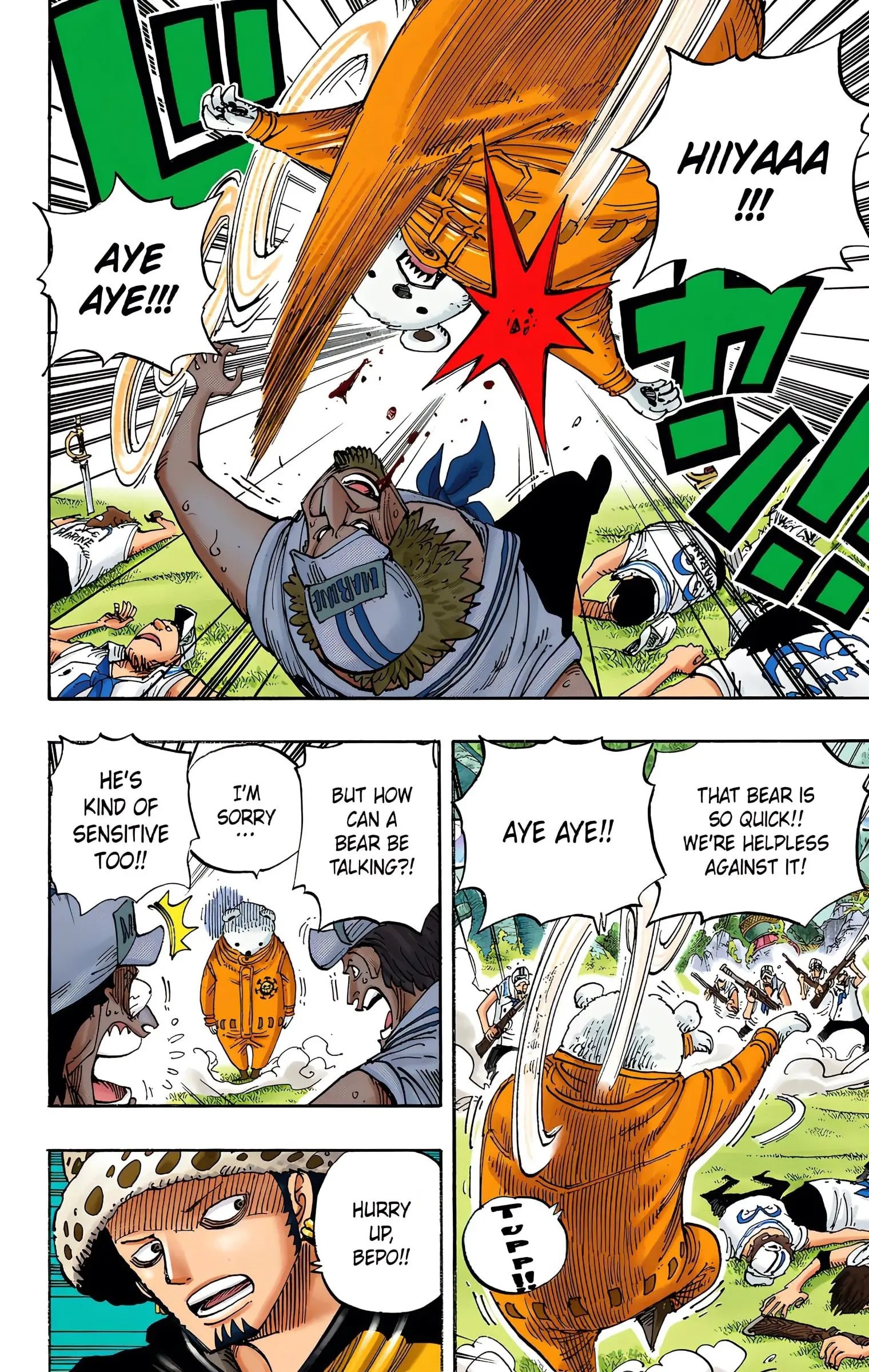 One Piece Colored, chapter 506, page 2