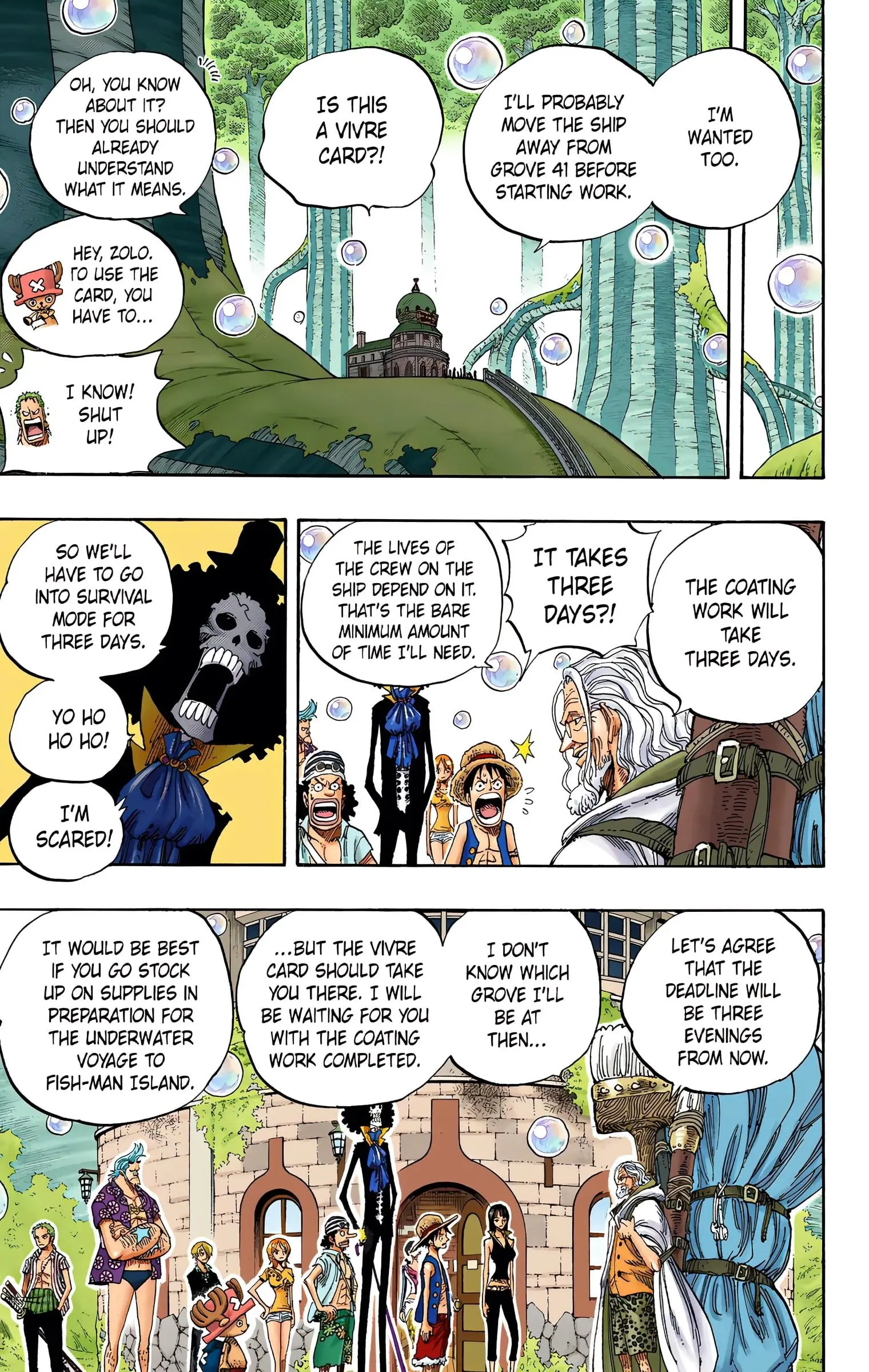 One Piece Colored, chapter 507, page 11