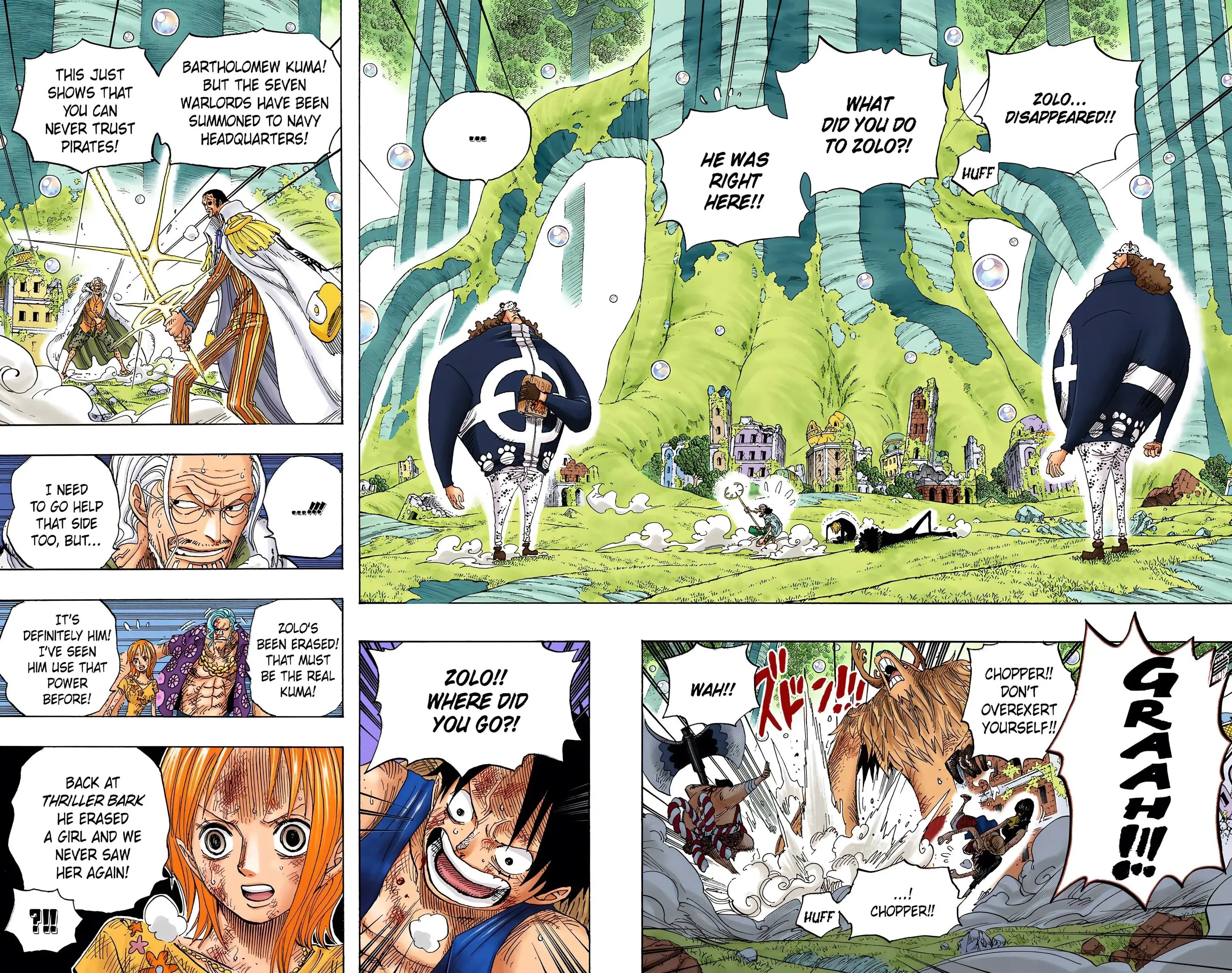 One Piece Colored, chapter 513, page 8