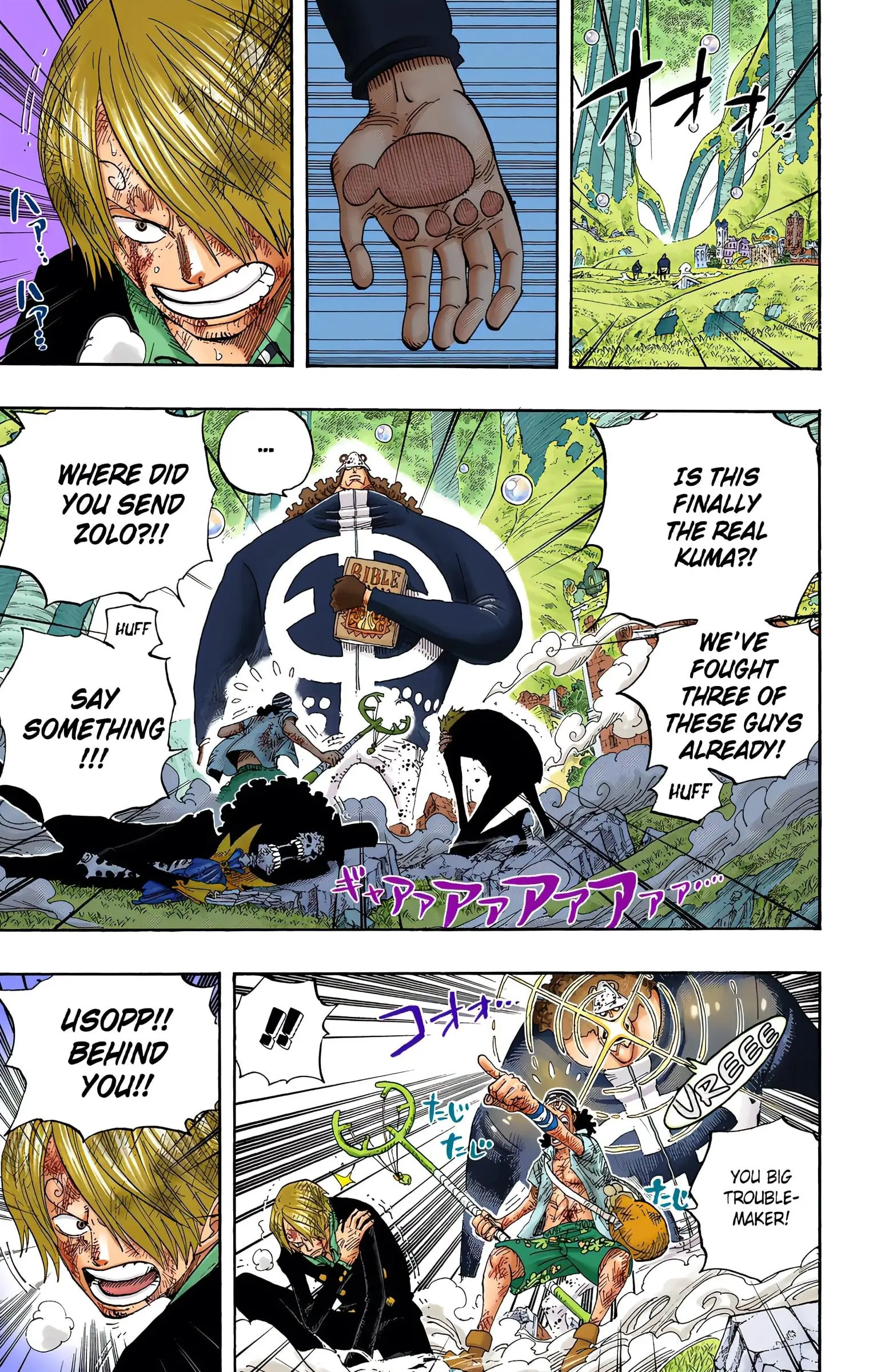 One Piece Colored, chapter 513, page 10