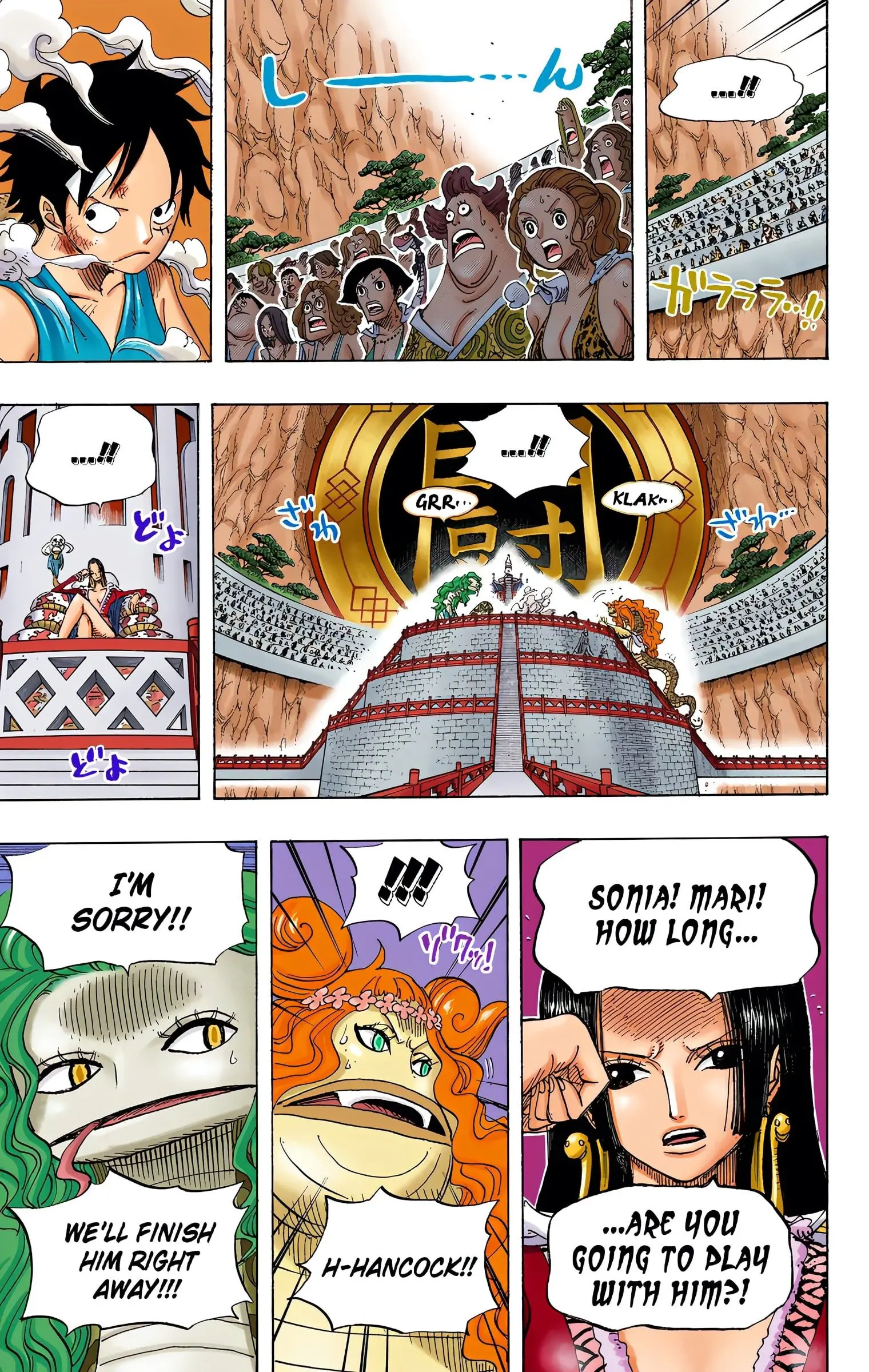 One Piece Colored, chapter 520, page 9