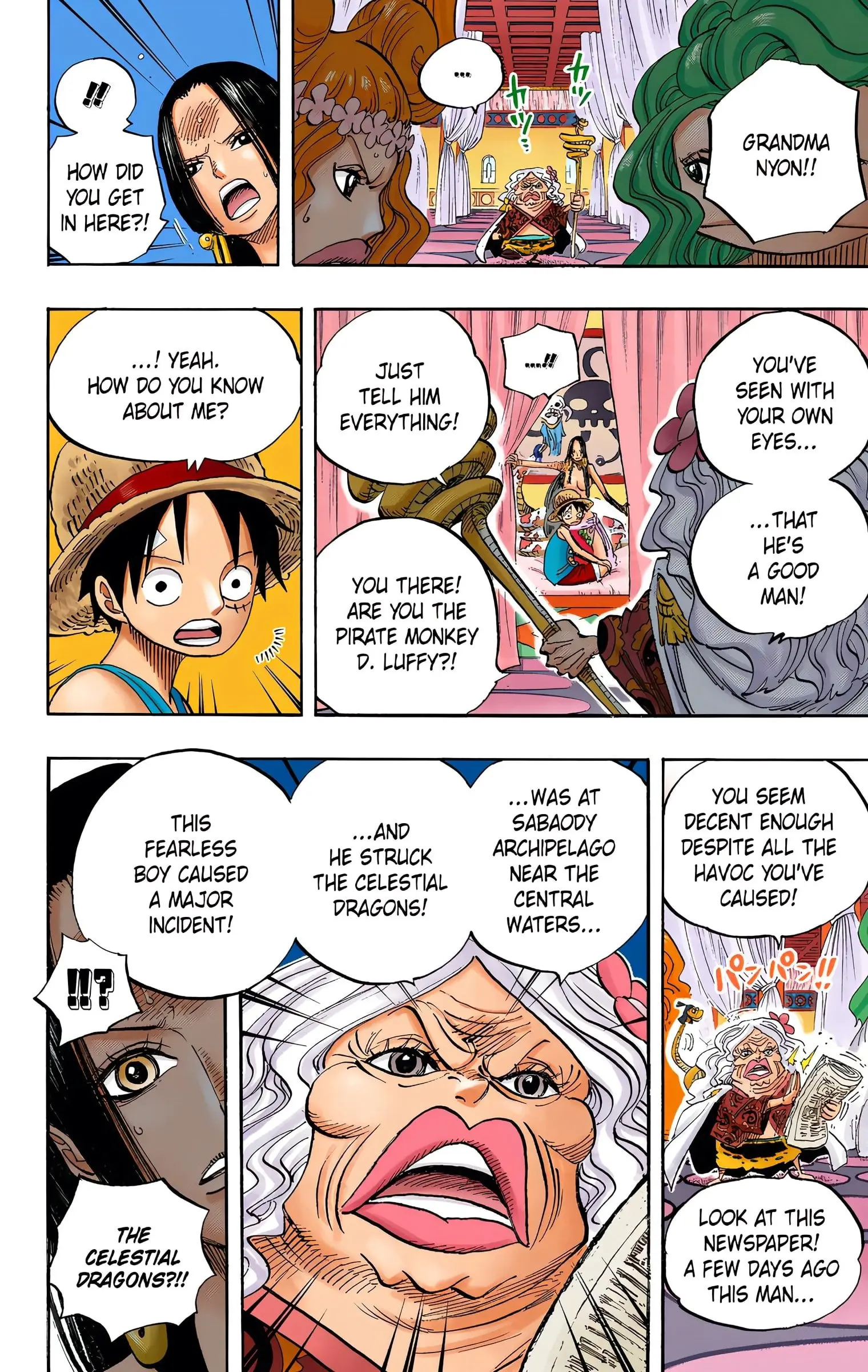 One Piece Colored, chapter 521, page 10