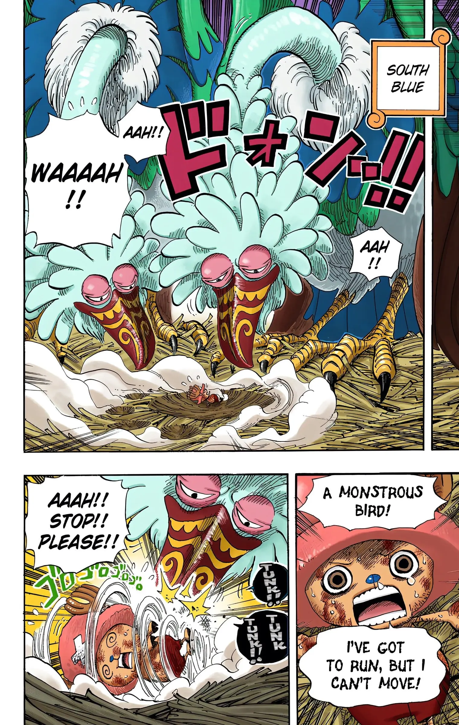 One Piece Colored, chapter 524, page 8