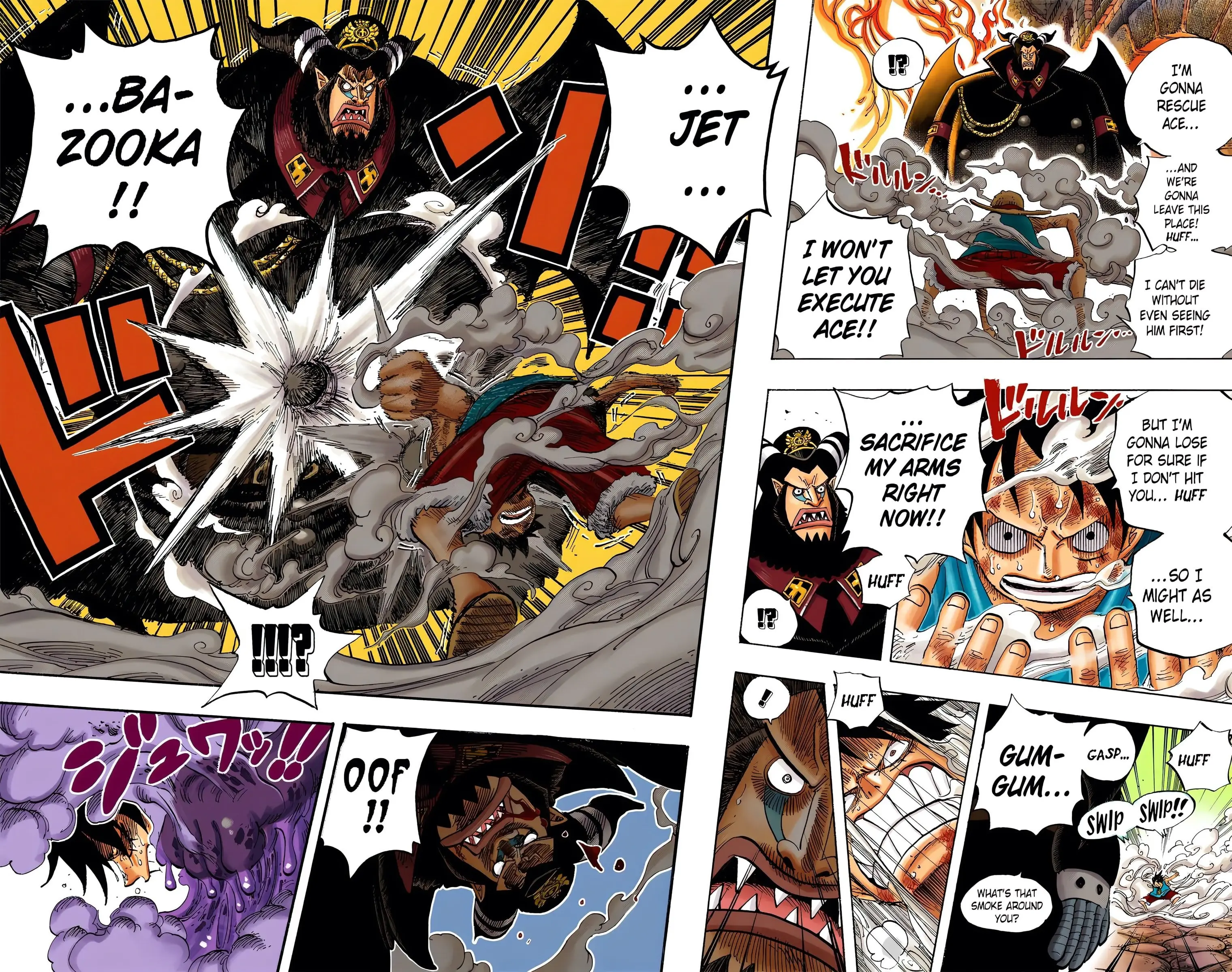 One Piece Colored, chapter 534, page 17