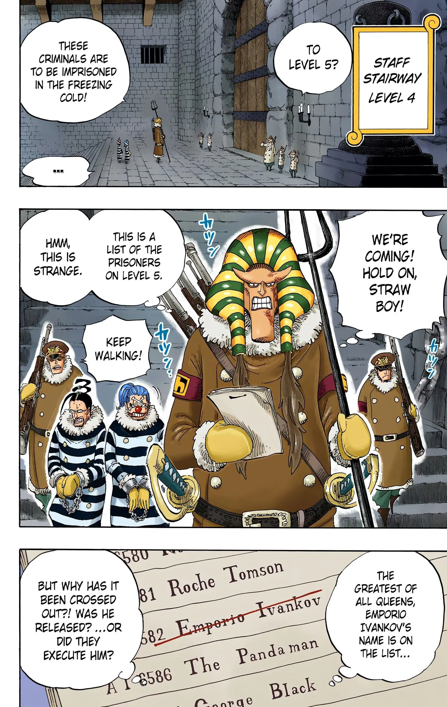 One Piece Colored, chapter 536, page 4