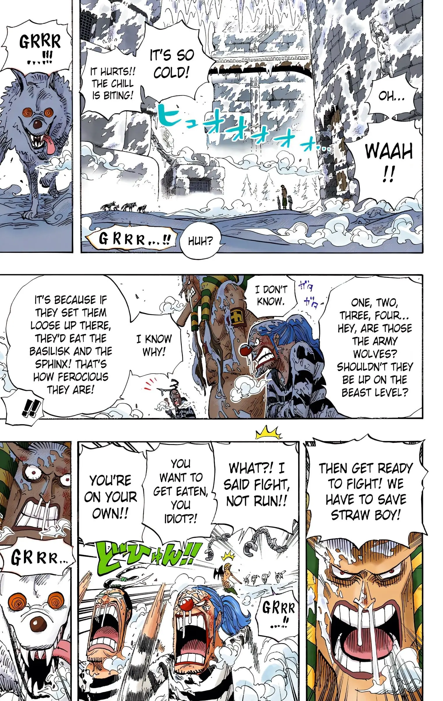 One Piece Colored, chapter 536, page 7