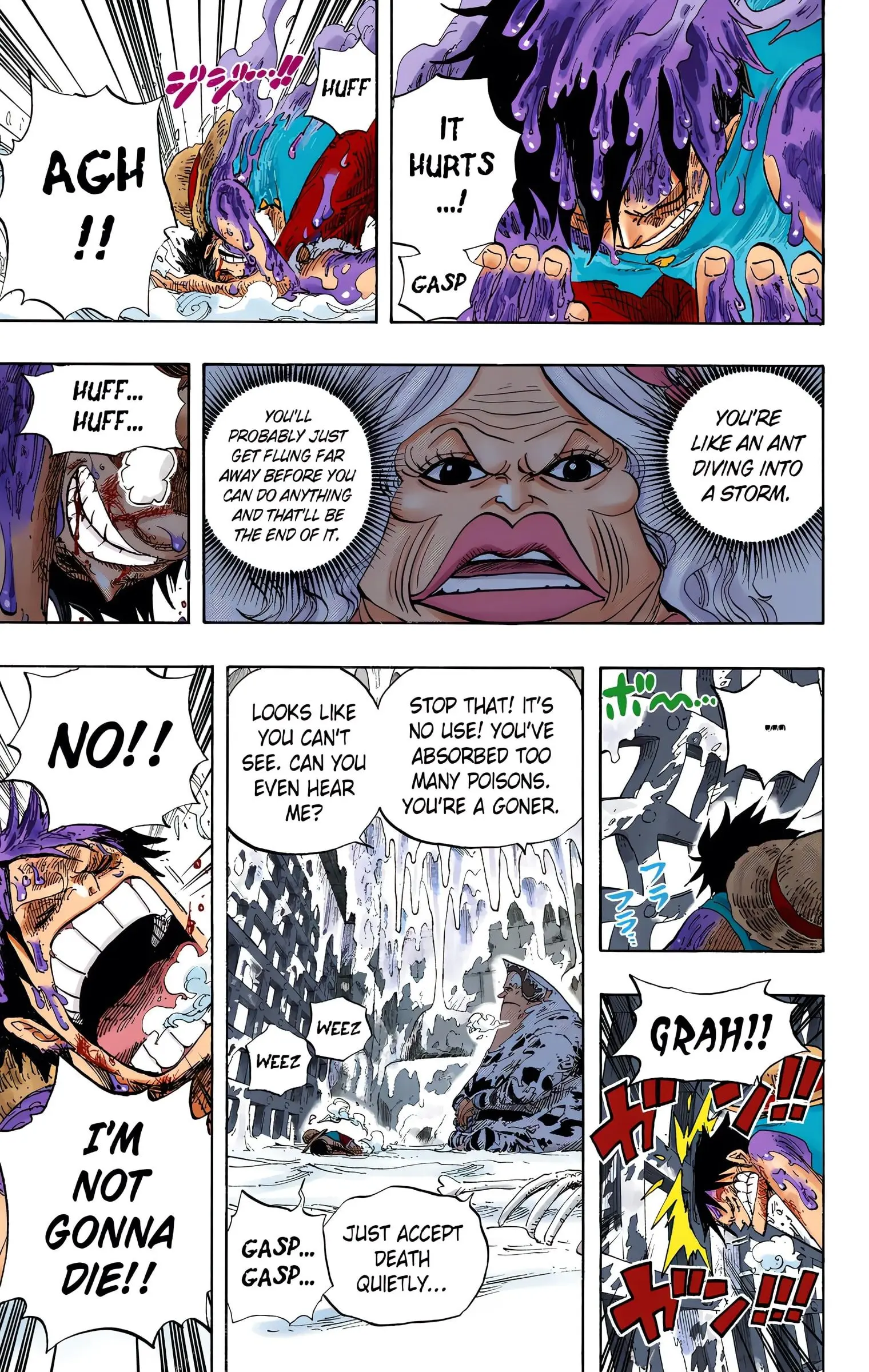 One Piece Colored, chapter 536, page 9