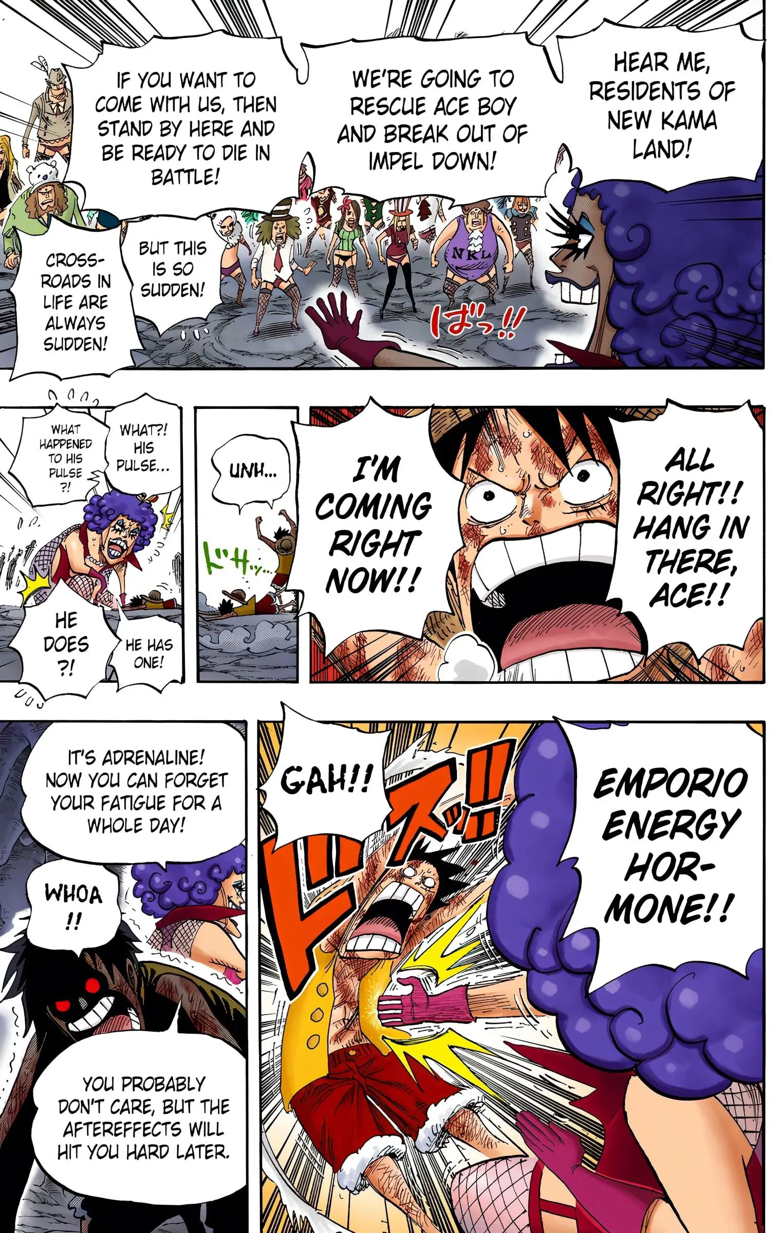 One Piece Colored, chapter 539, page 12