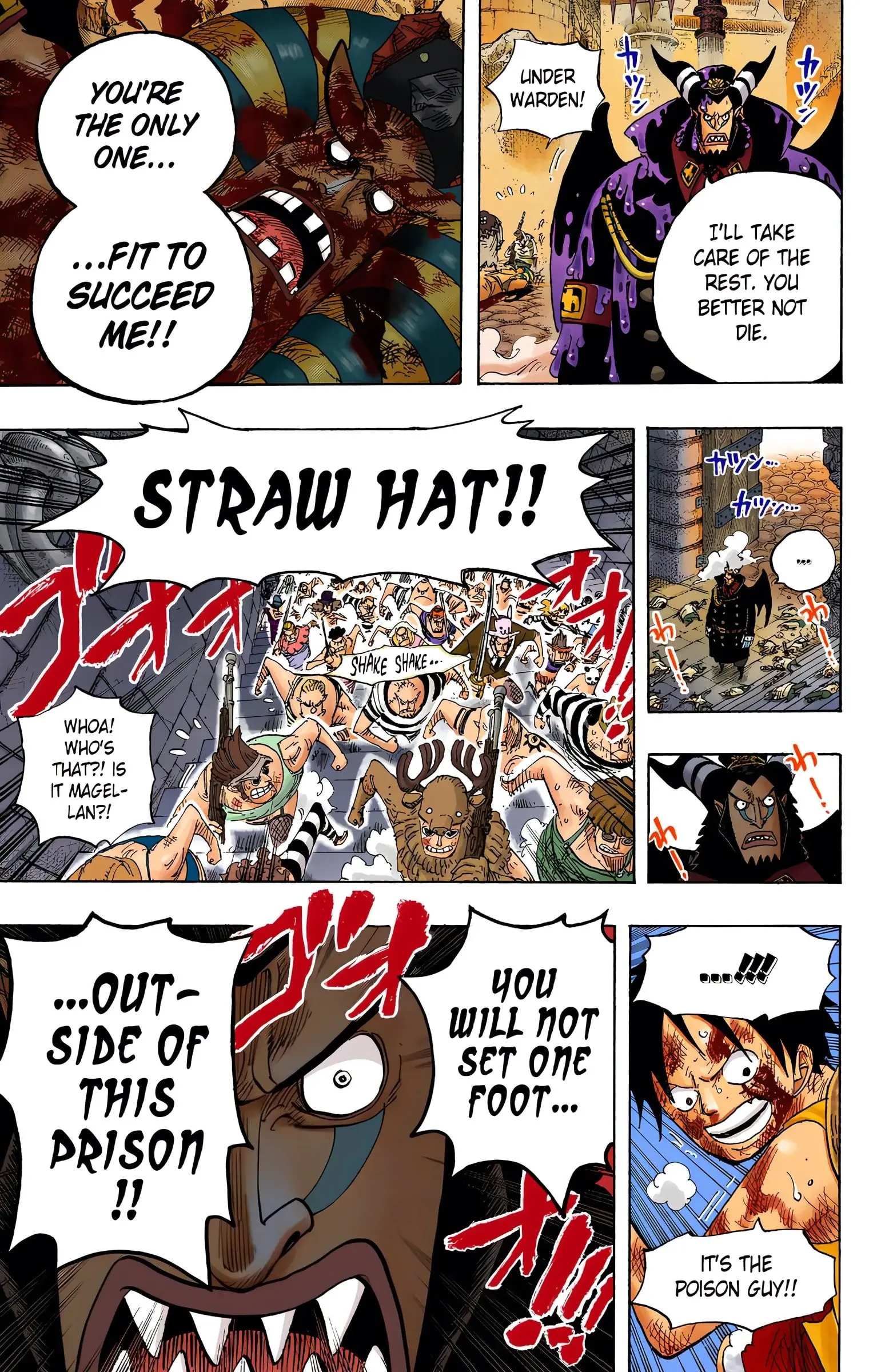 One Piece Colored, chapter 544, page 19