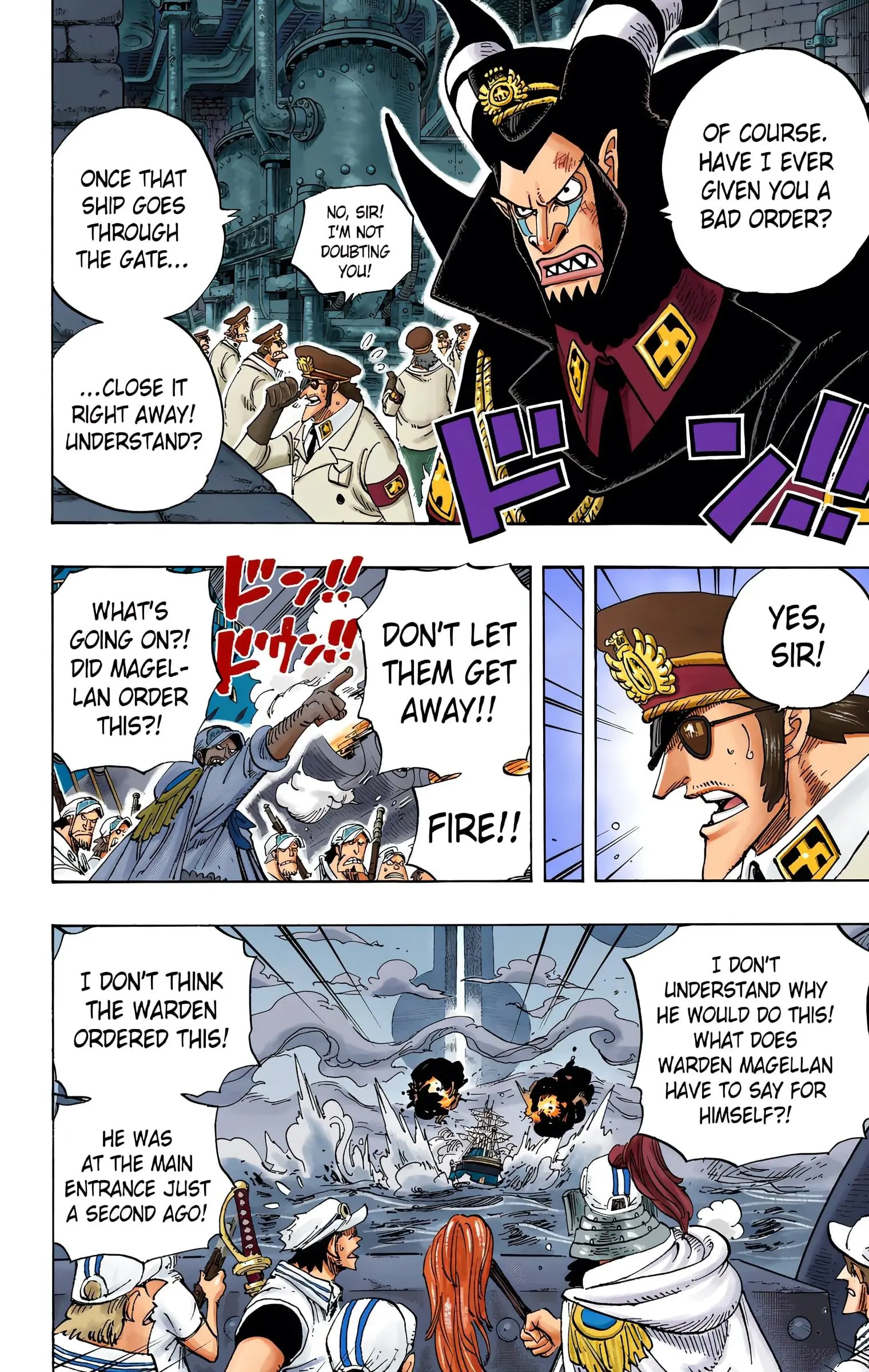 One Piece Colored, chapter 548, page 9