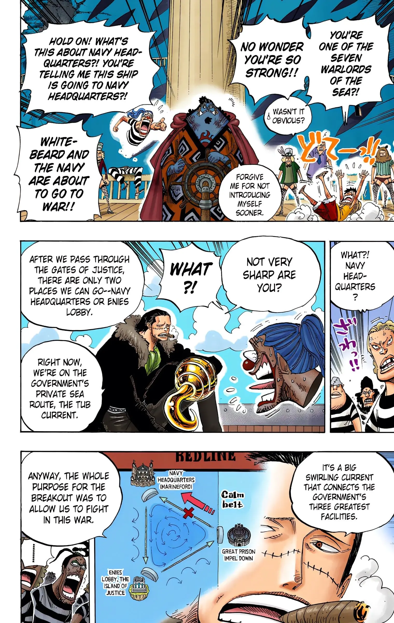 One Piece Colored, chapter 549, page 8