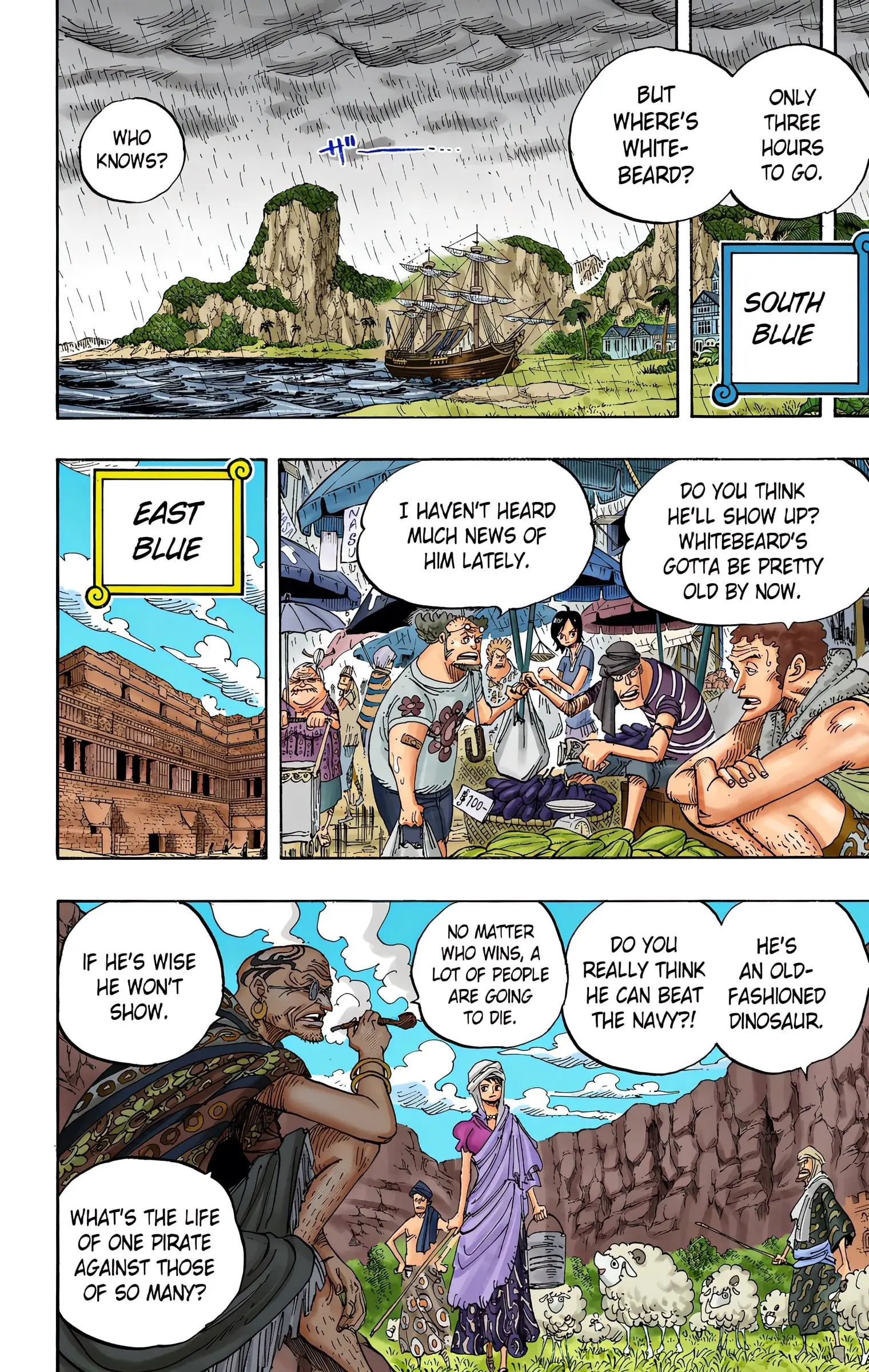 One Piece Colored, chapter 550, page 2