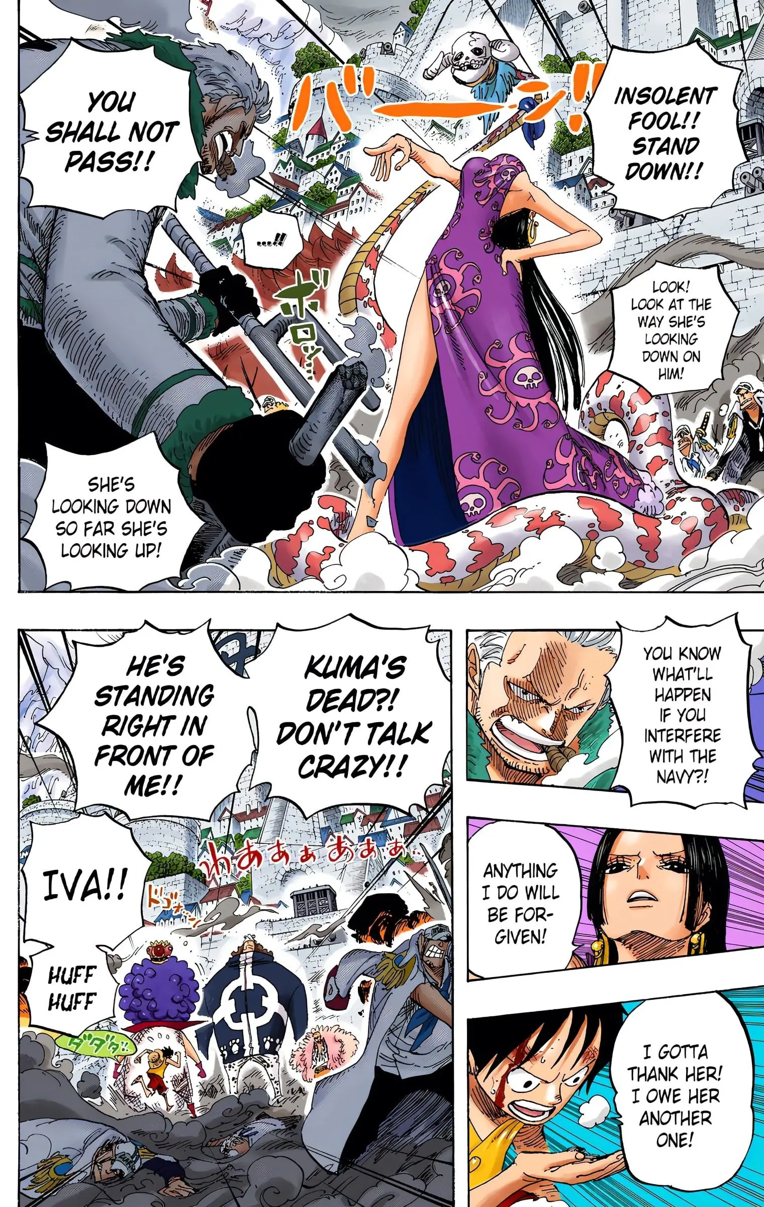 One Piece Colored, chapter 560, page 4