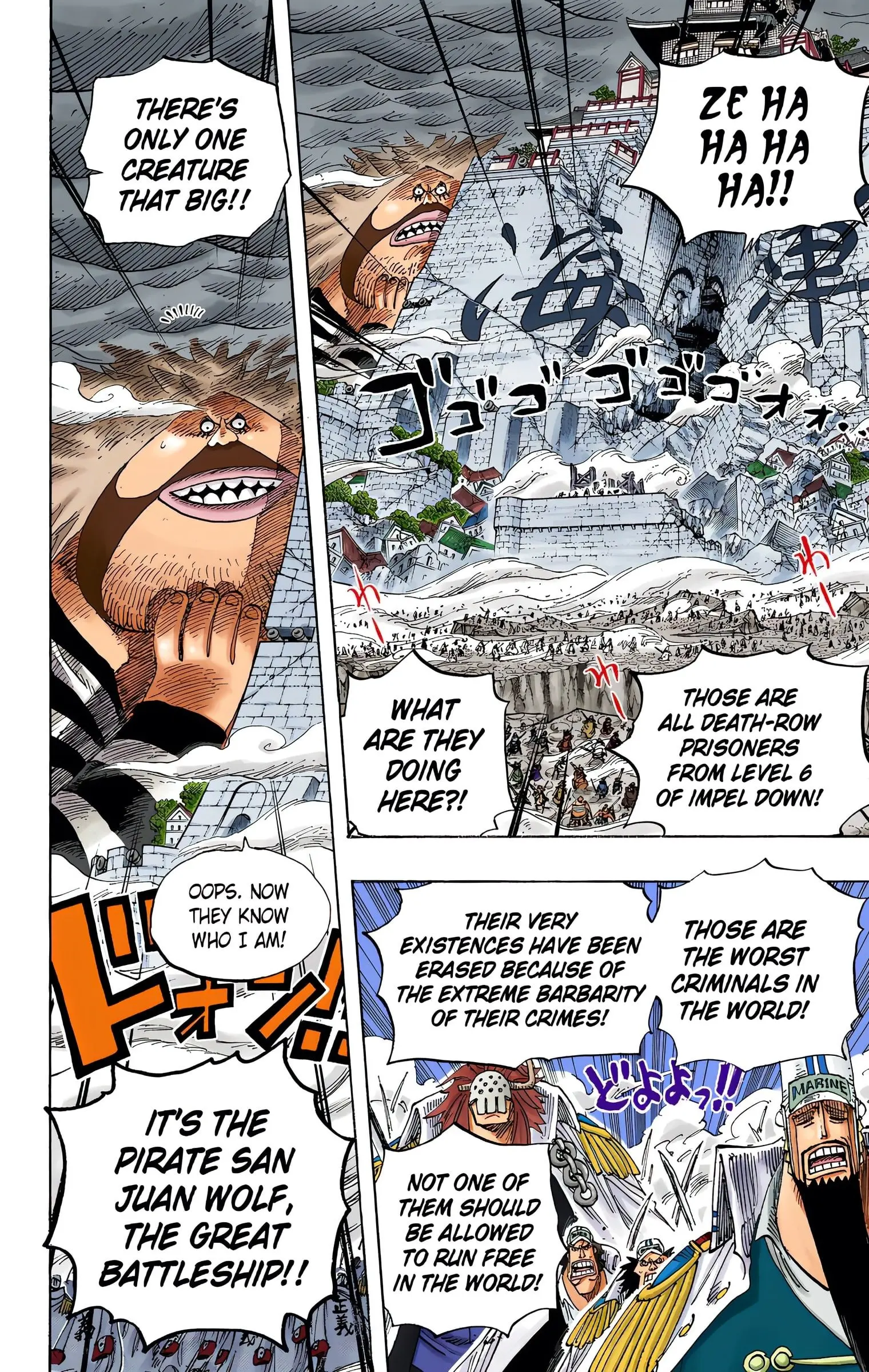 One Piece Colored, chapter 576, page 2