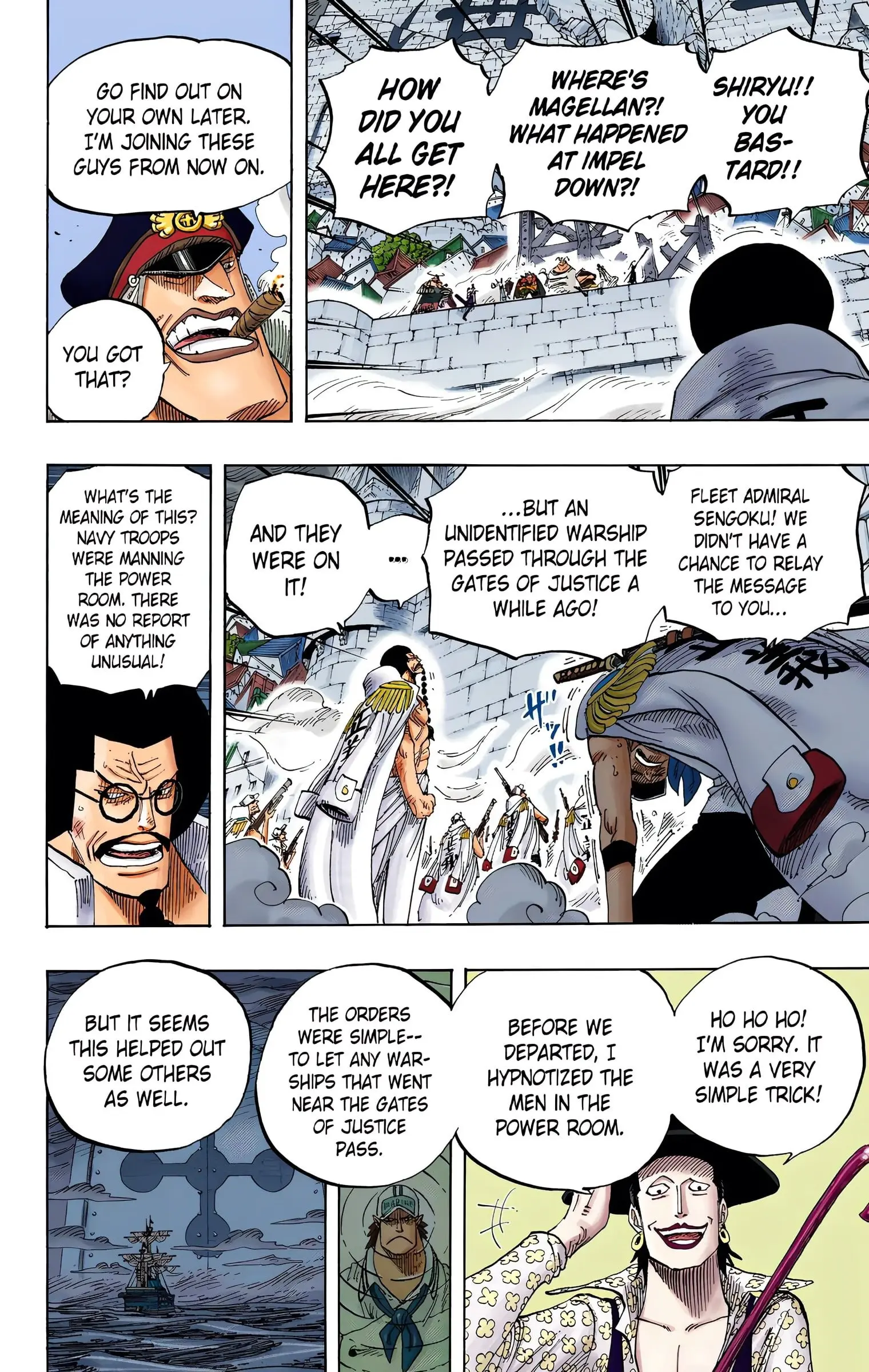 One Piece Colored, chapter 576, page 4