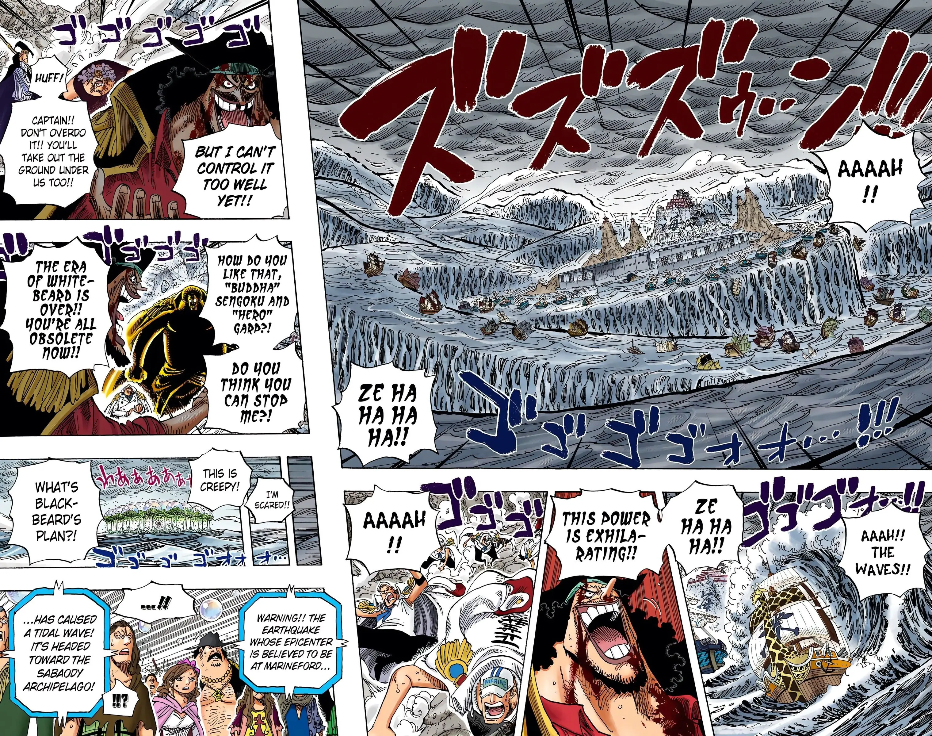 One Piece Colored, chapter 579, page 4