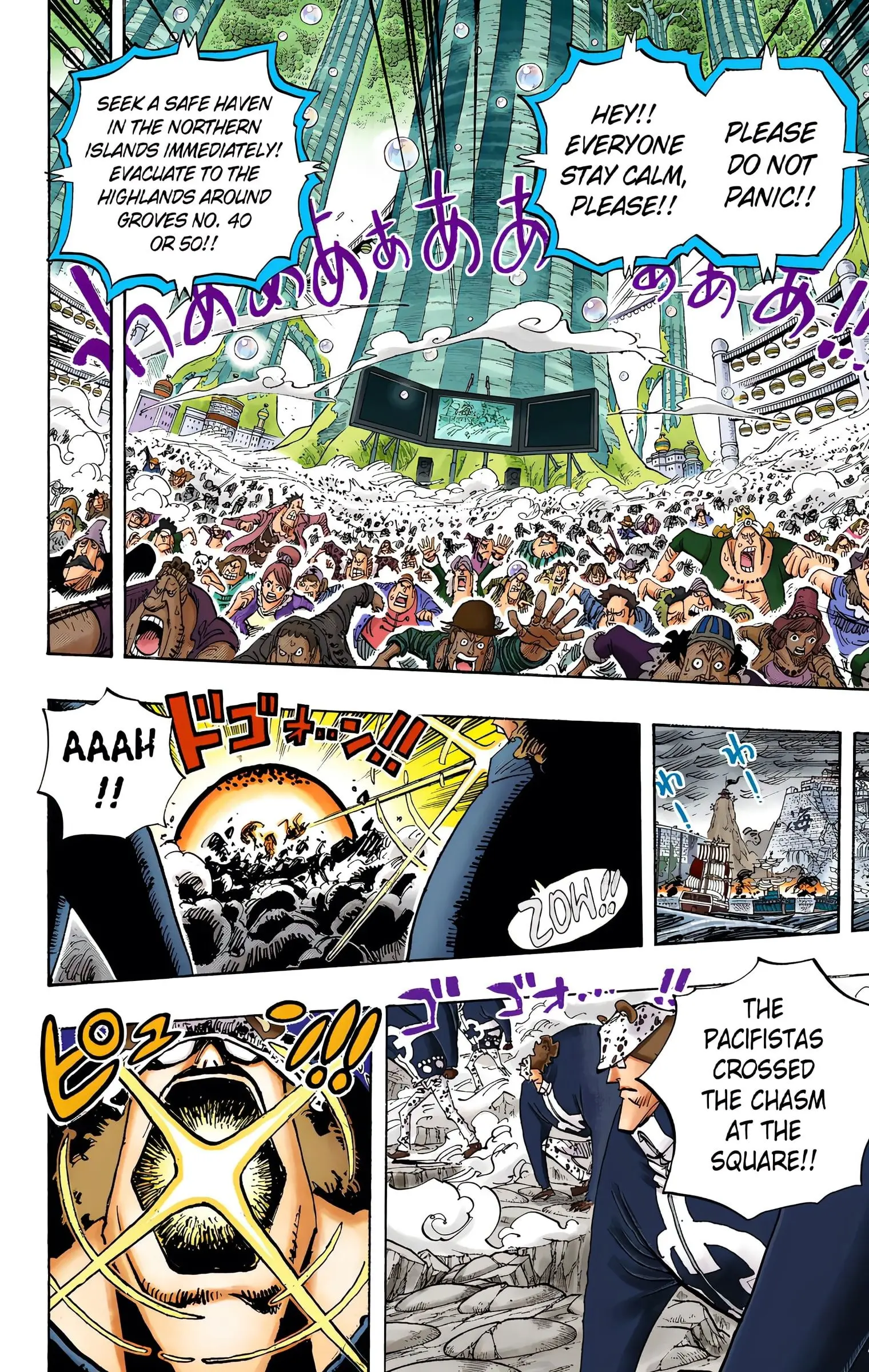 One Piece Colored, chapter 579, page 5