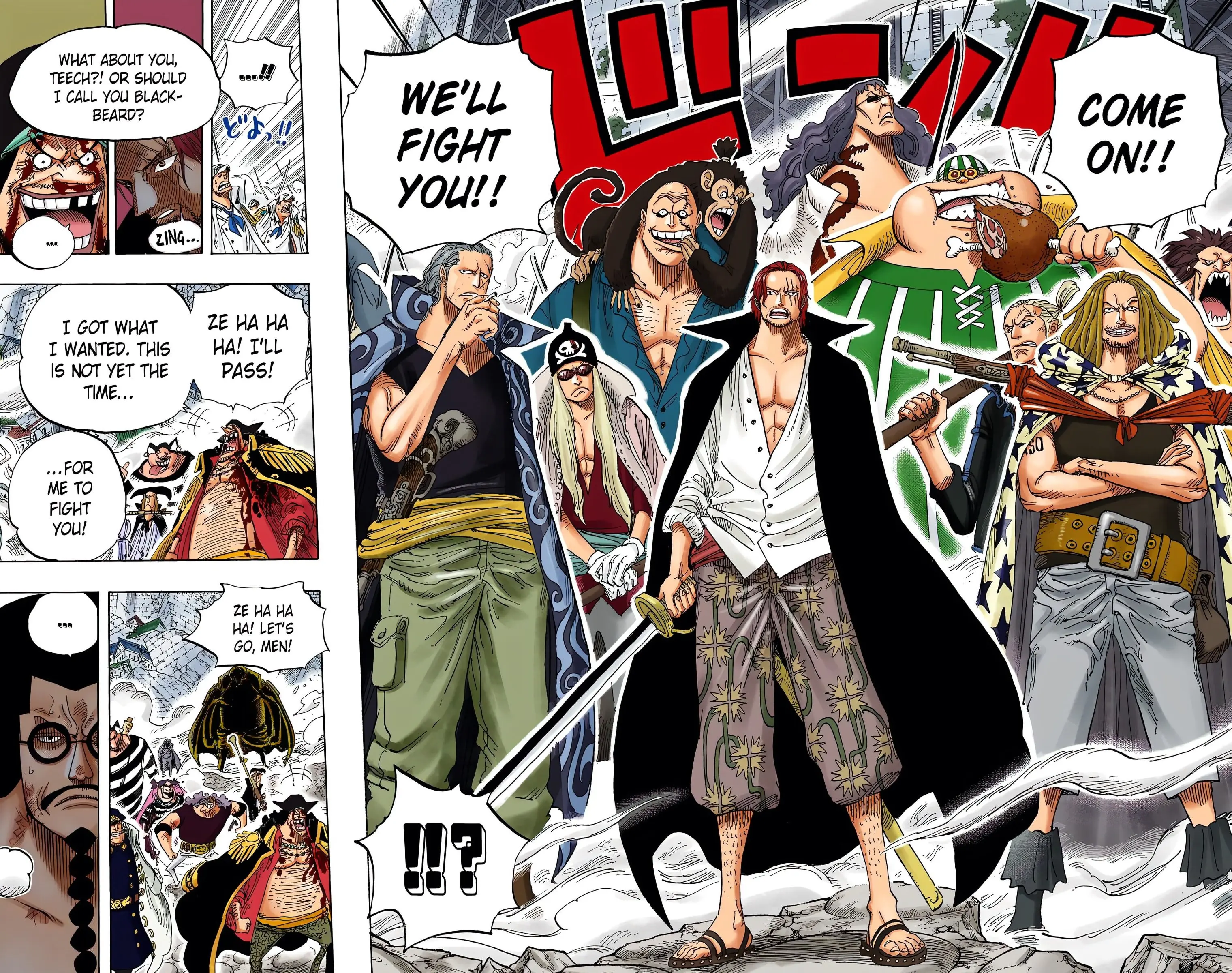 One Piece Colored, chapter 580, page 9