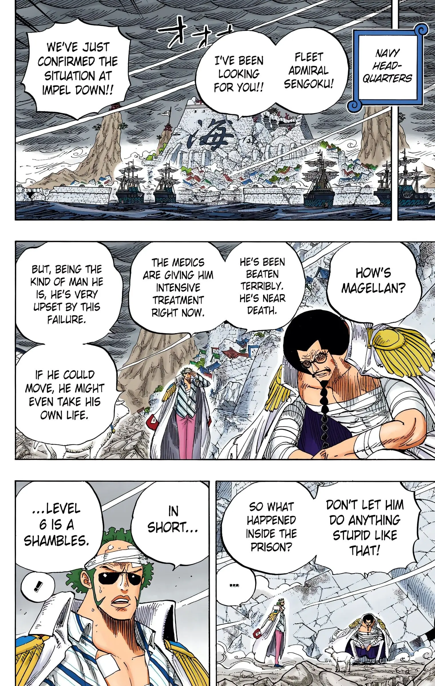 One Piece Colored, chapter 581, page 14