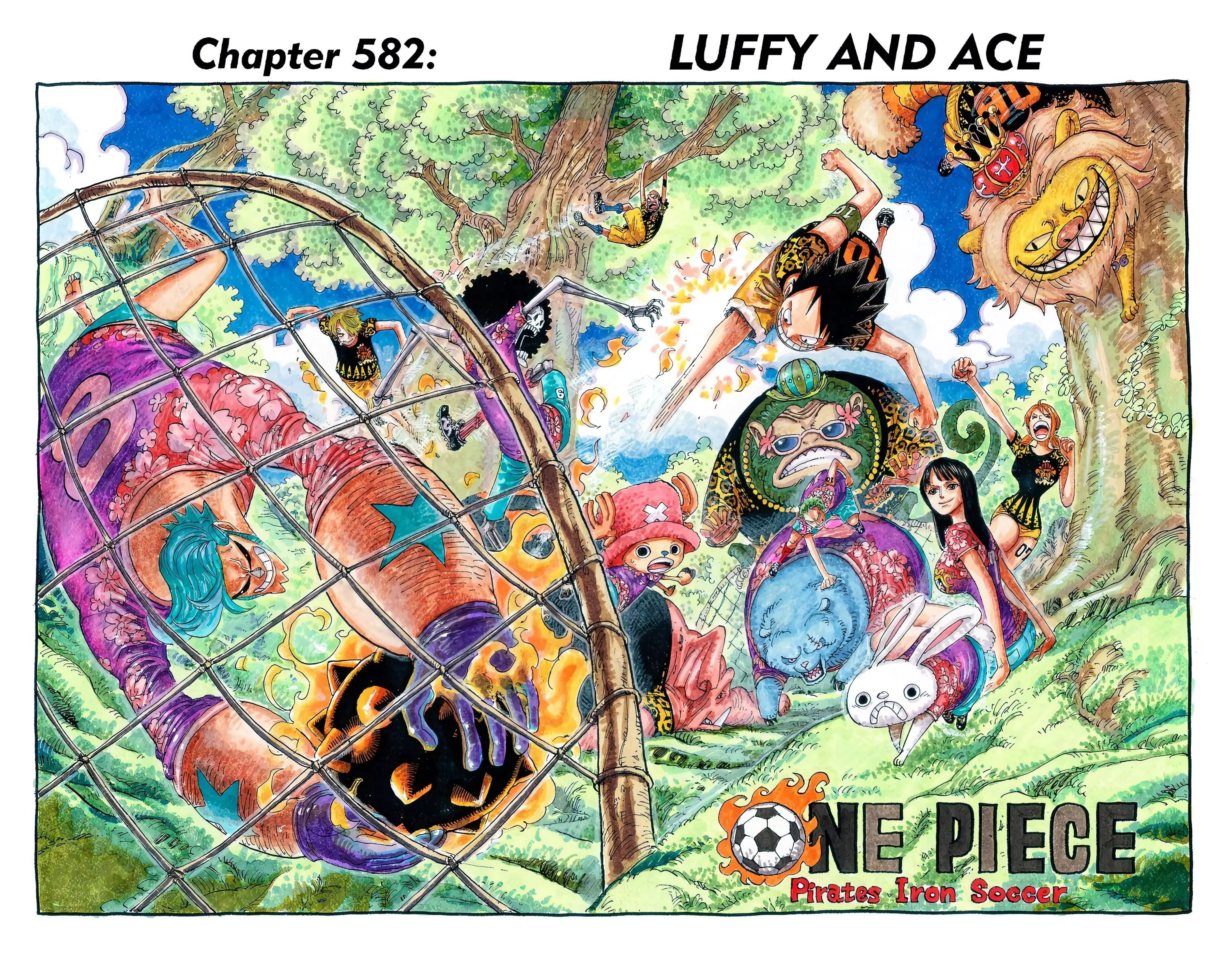 One Piece Colored, chapter 582, page 1