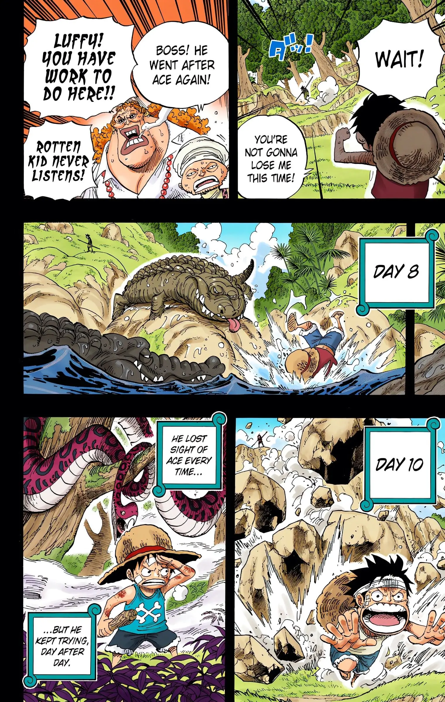 One Piece Colored, chapter 583, page 8