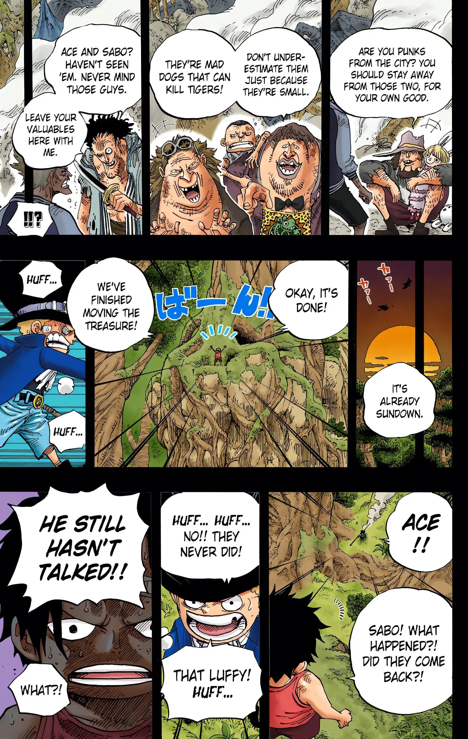 One Piece Colored, chapter 584, page 5