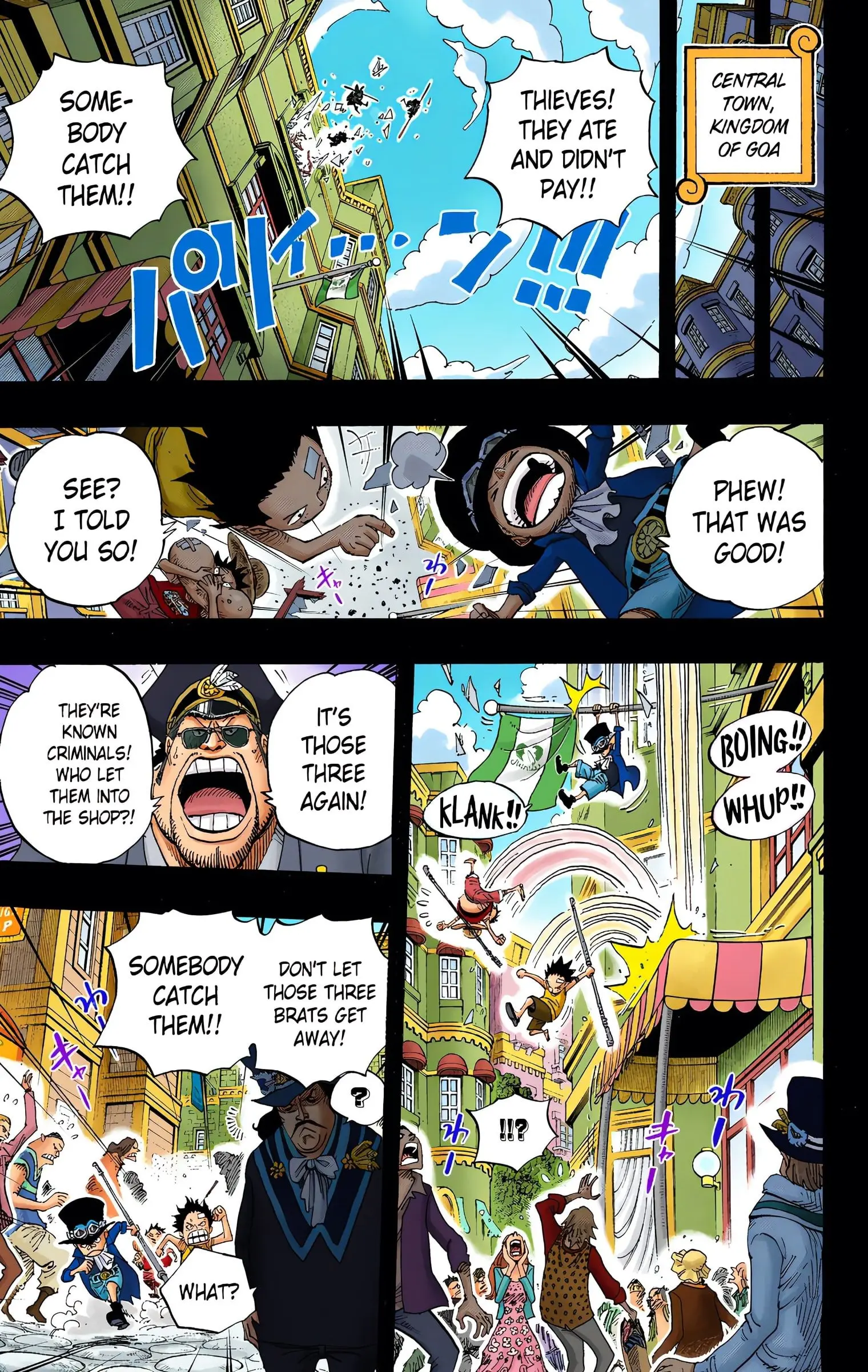 One Piece Colored, chapter 585, page 13