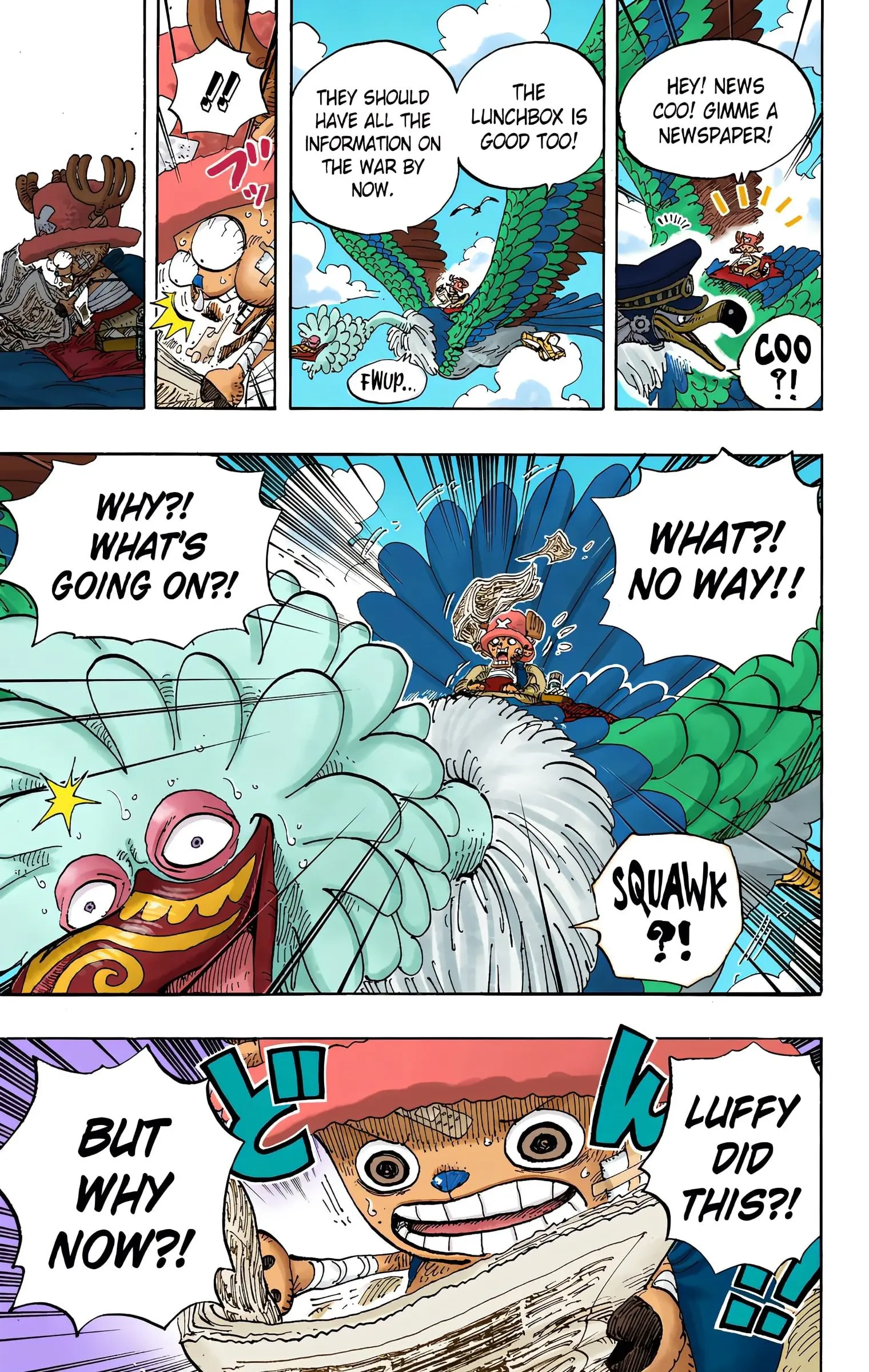 One Piece Colored, chapter 591, page 19
