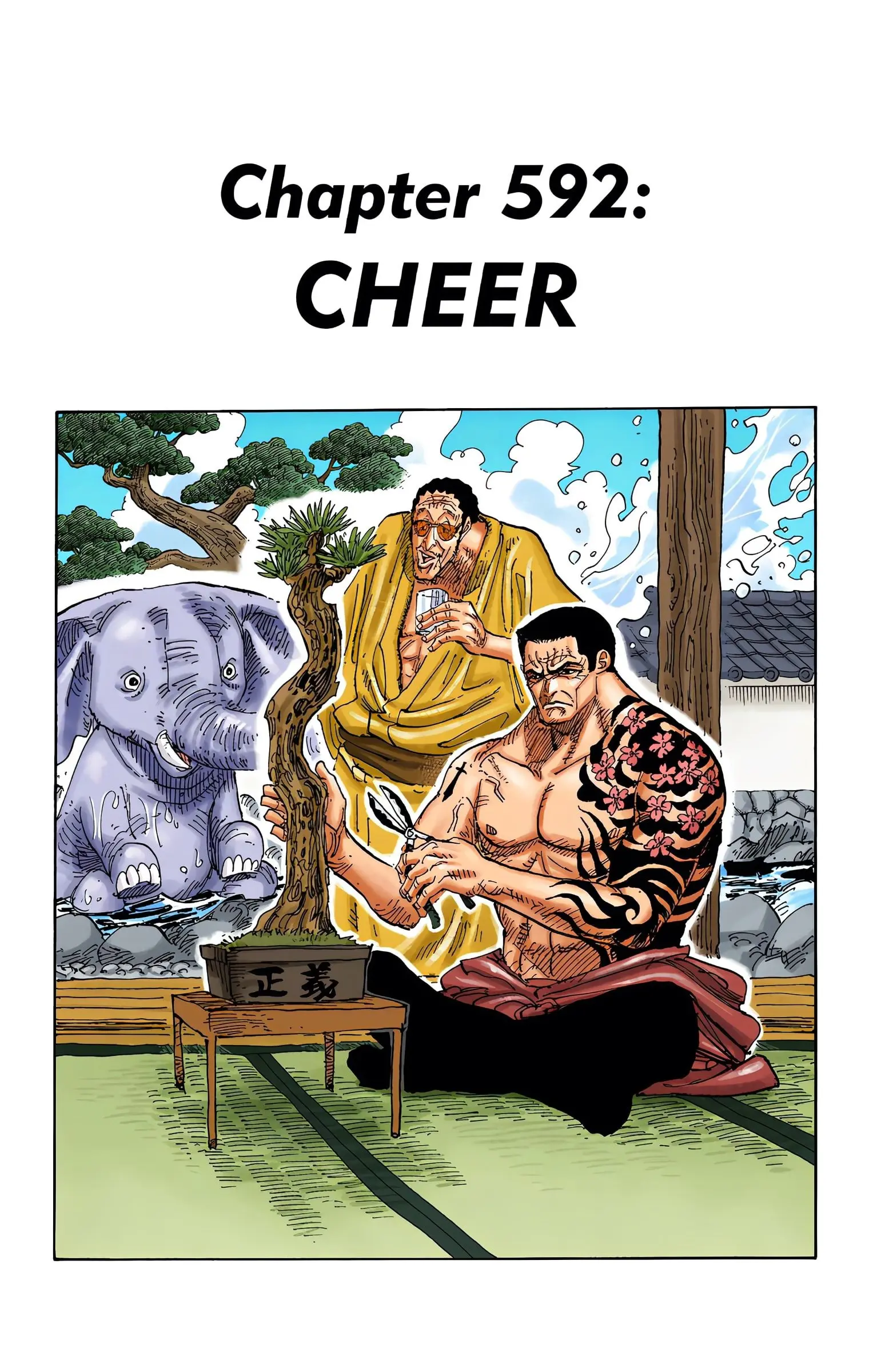 One Piece Colored, chapter 592, page 1
