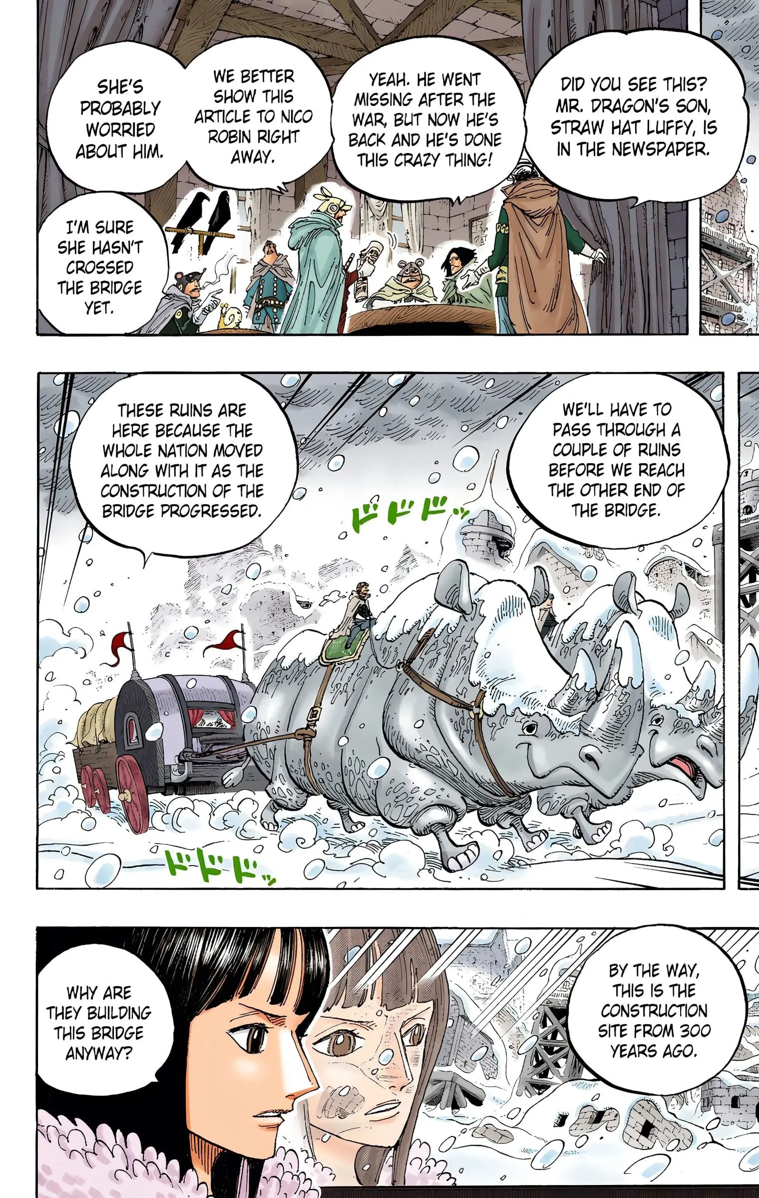 One Piece Colored, chapter 593, page 4
