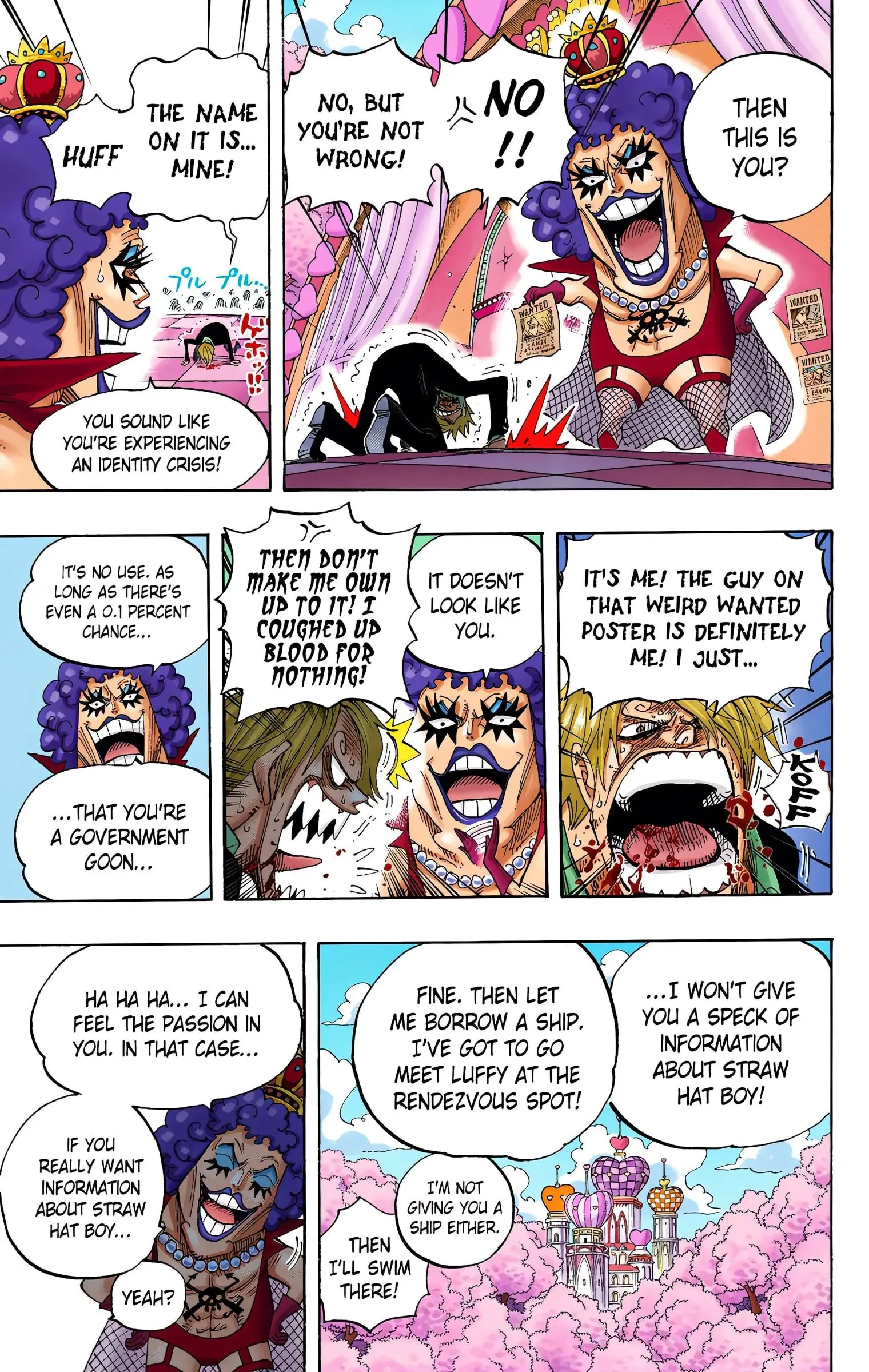 One Piece Colored, chapter 593, page 7