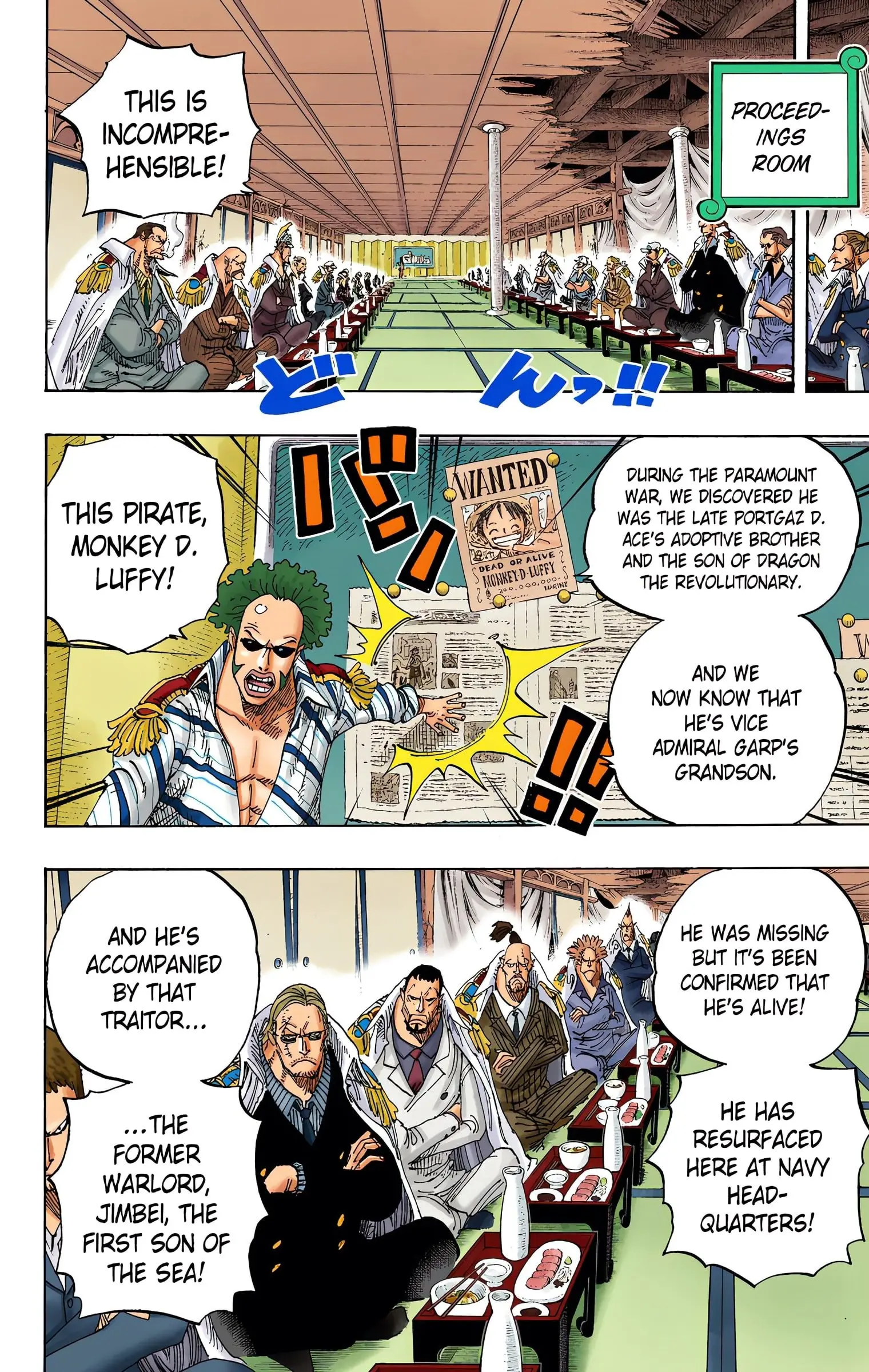 One Piece Colored, chapter 594, page 7