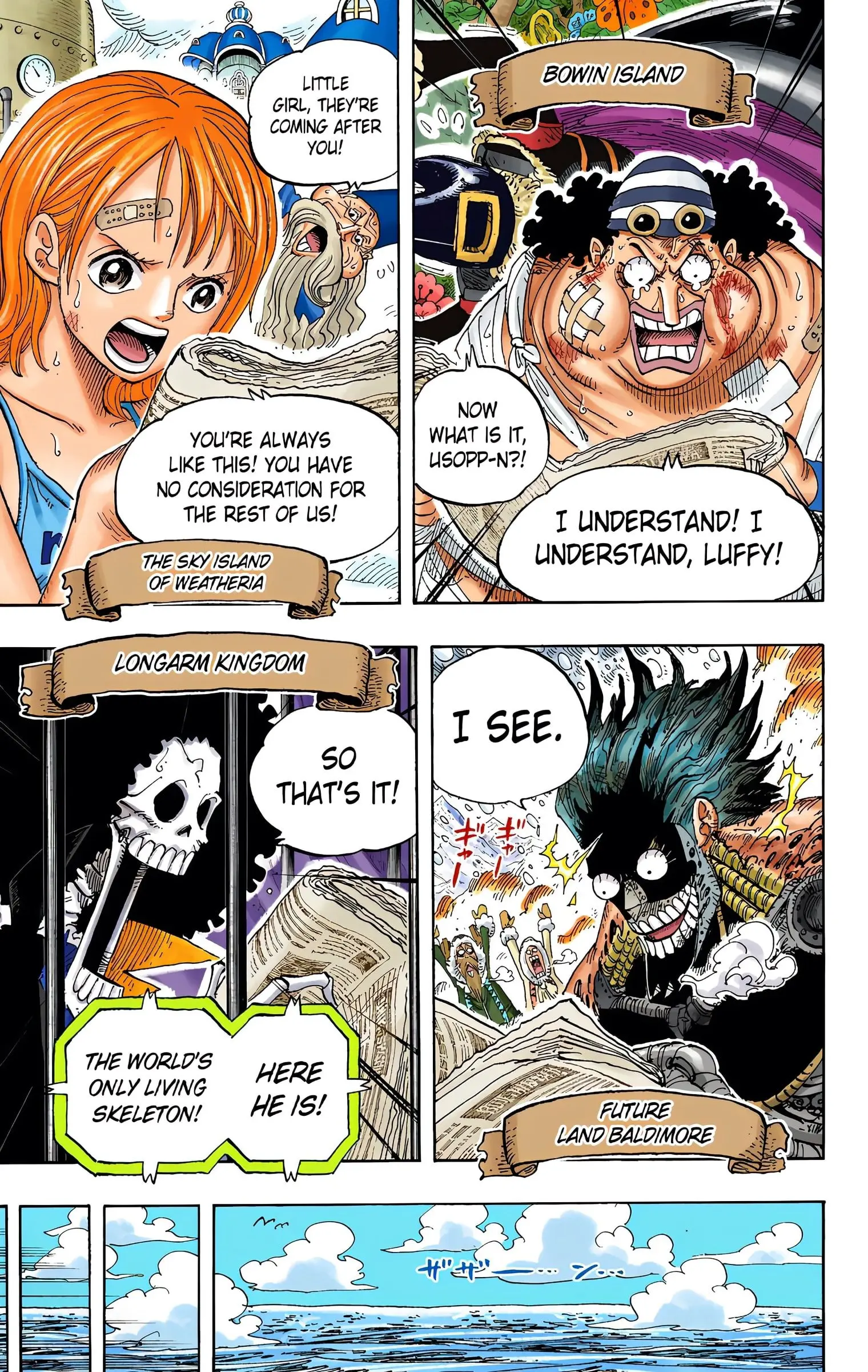 One Piece Colored, chapter 594, page 16