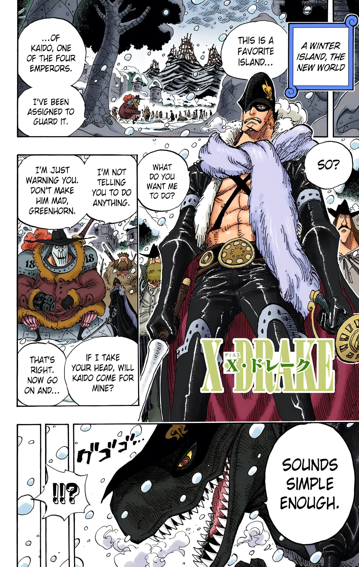 One Piece Colored, chapter 595, page 10