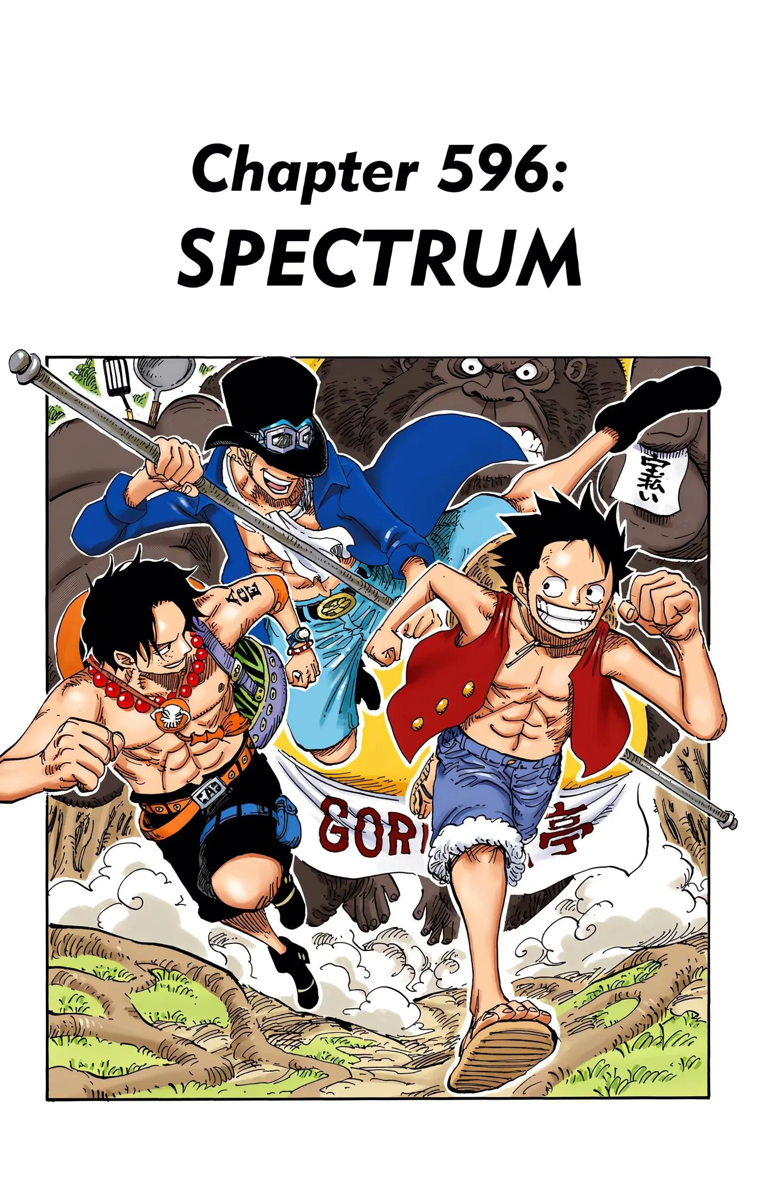 One Piece Colored, chapter 596, page 1