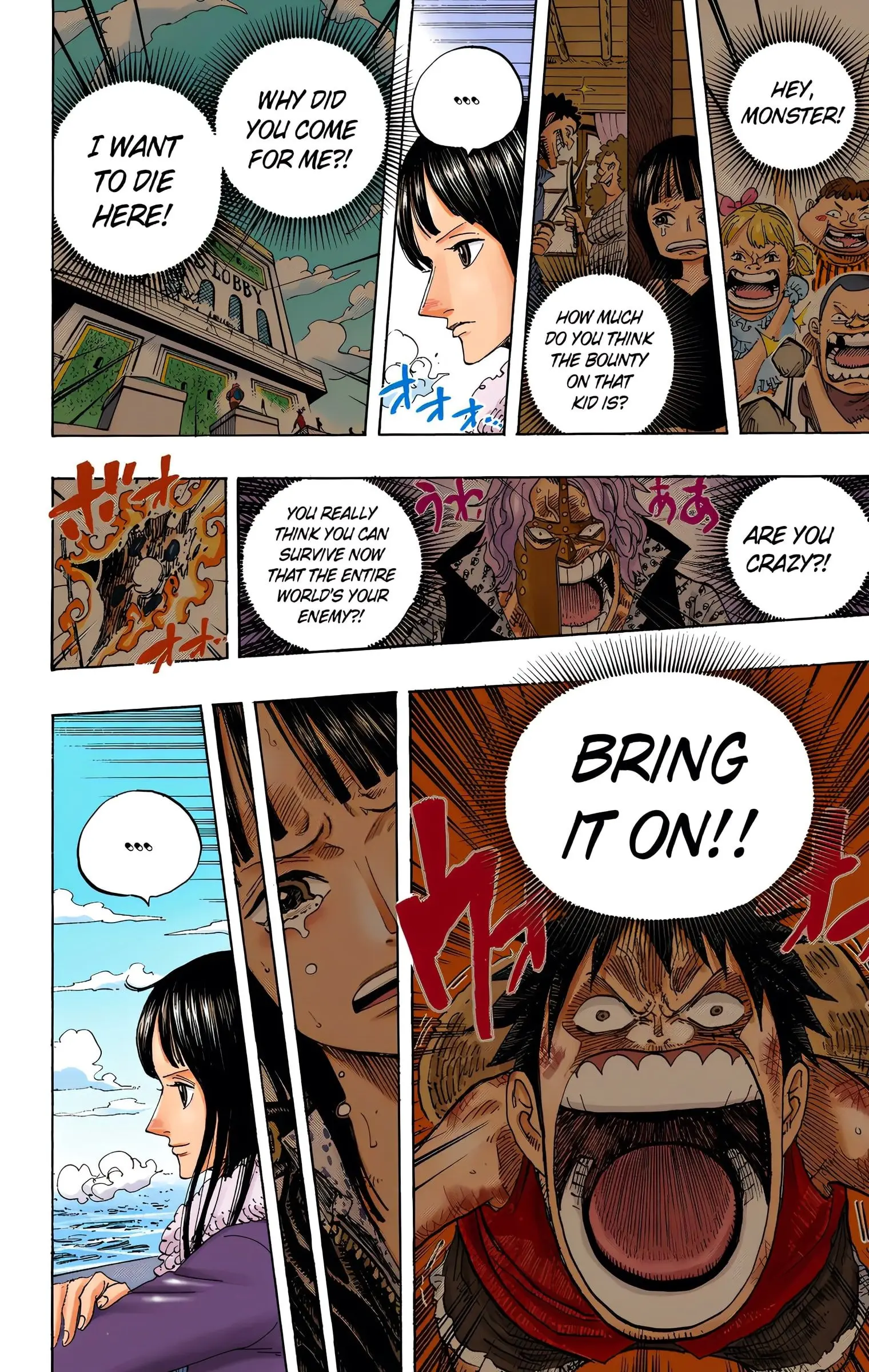 One Piece Colored, chapter 596, page 10