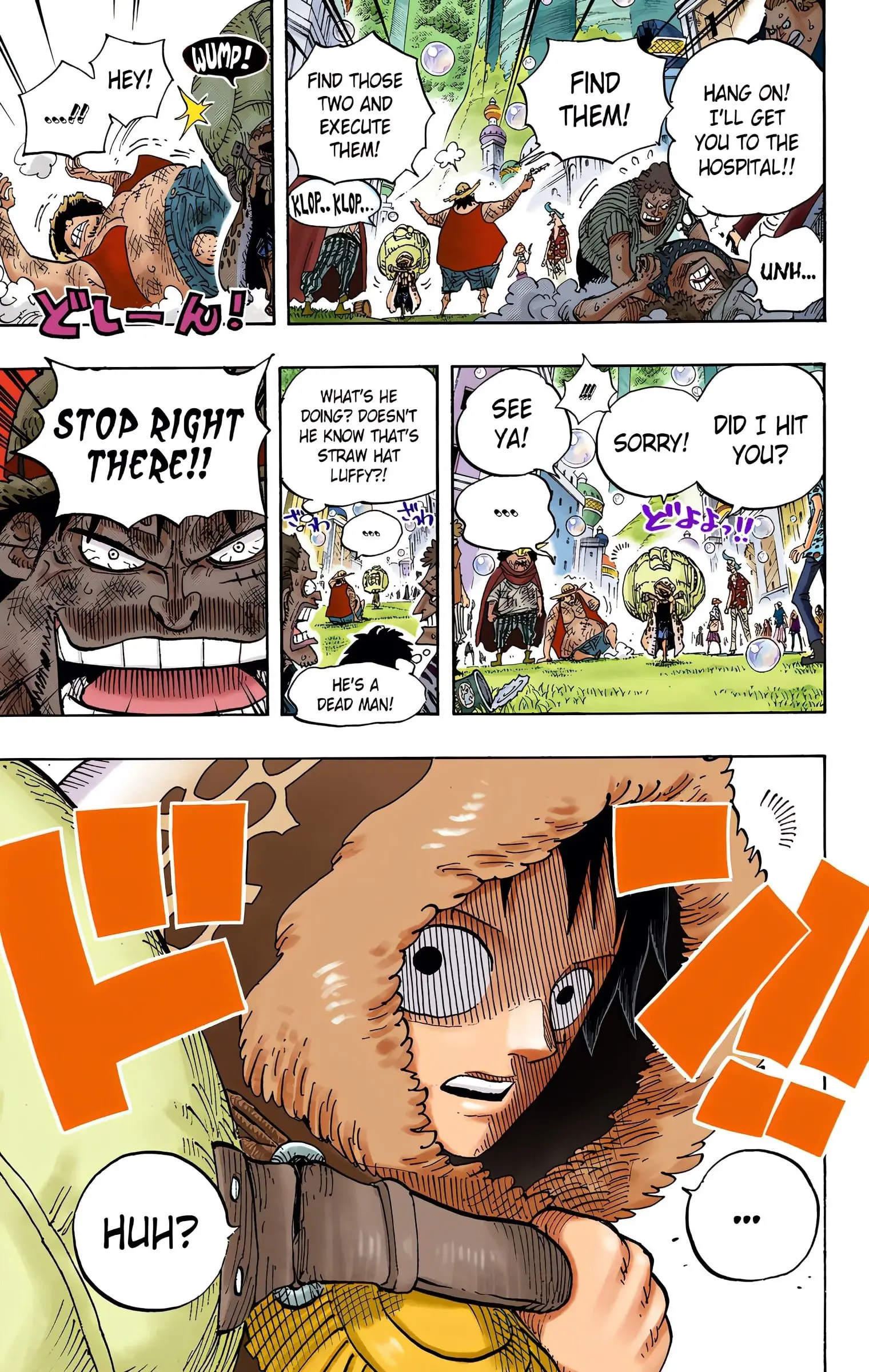 One Piece Colored, chapter 598, page 22