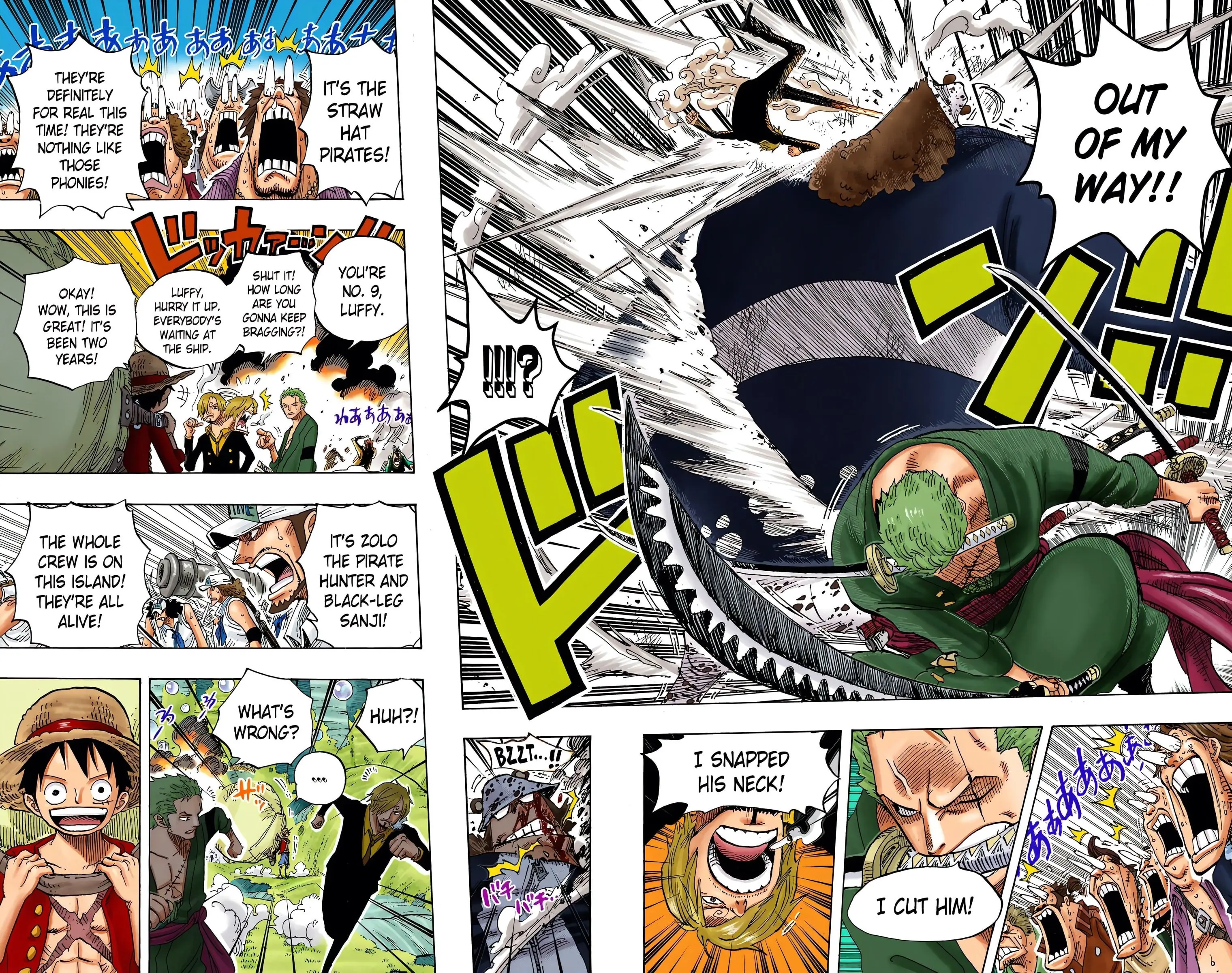 One Piece Colored, chapter 601, page 14