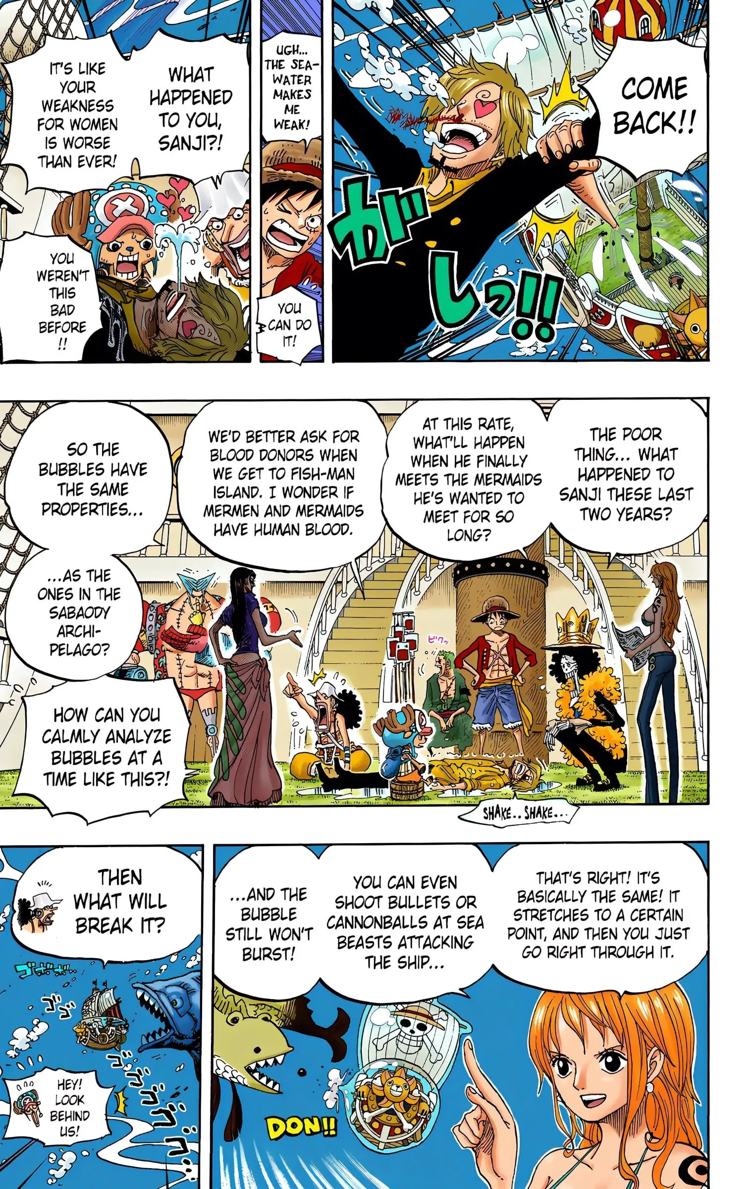 One Piece Colored, chapter 603, page 10