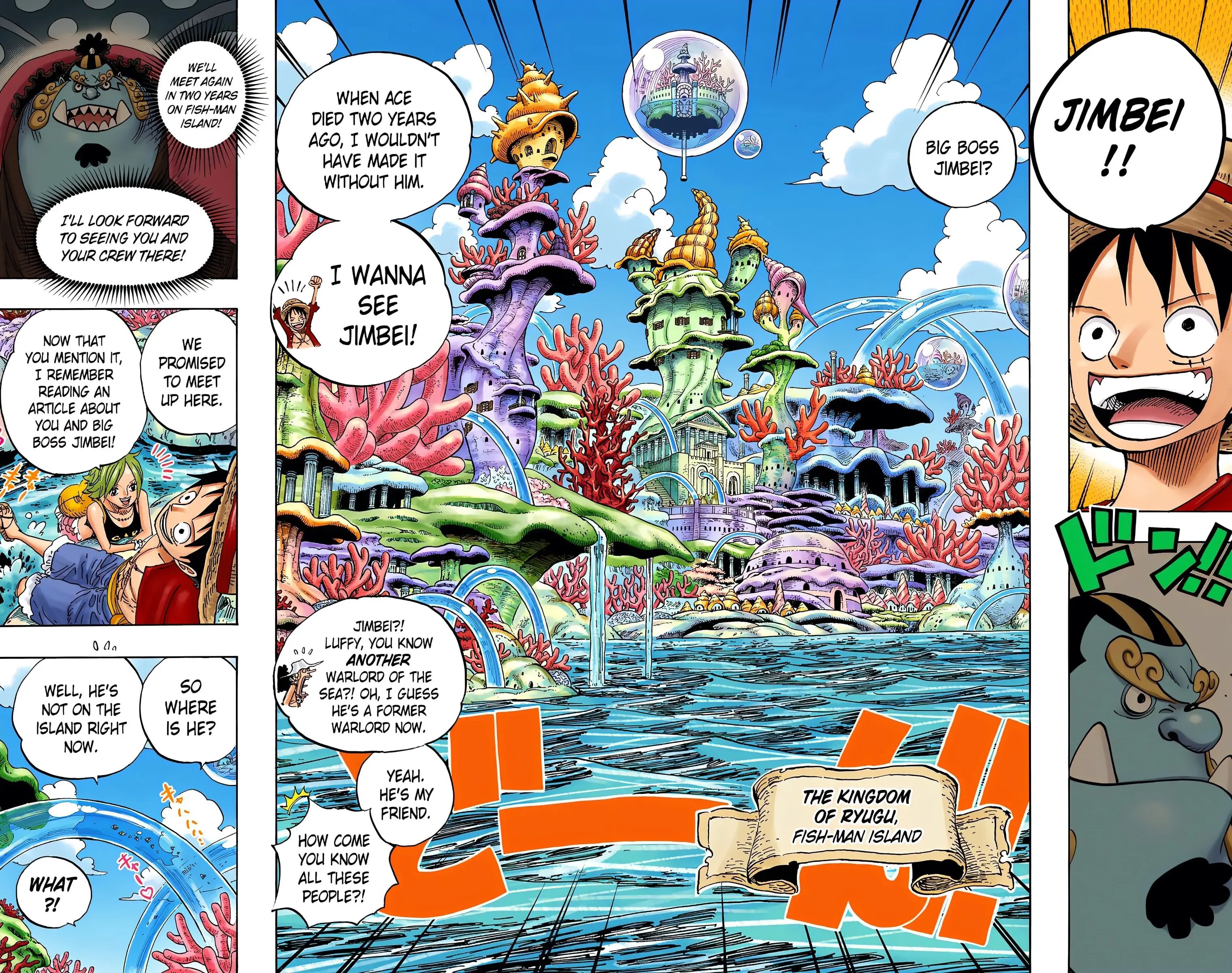 One Piece Colored, chapter 609, page 3